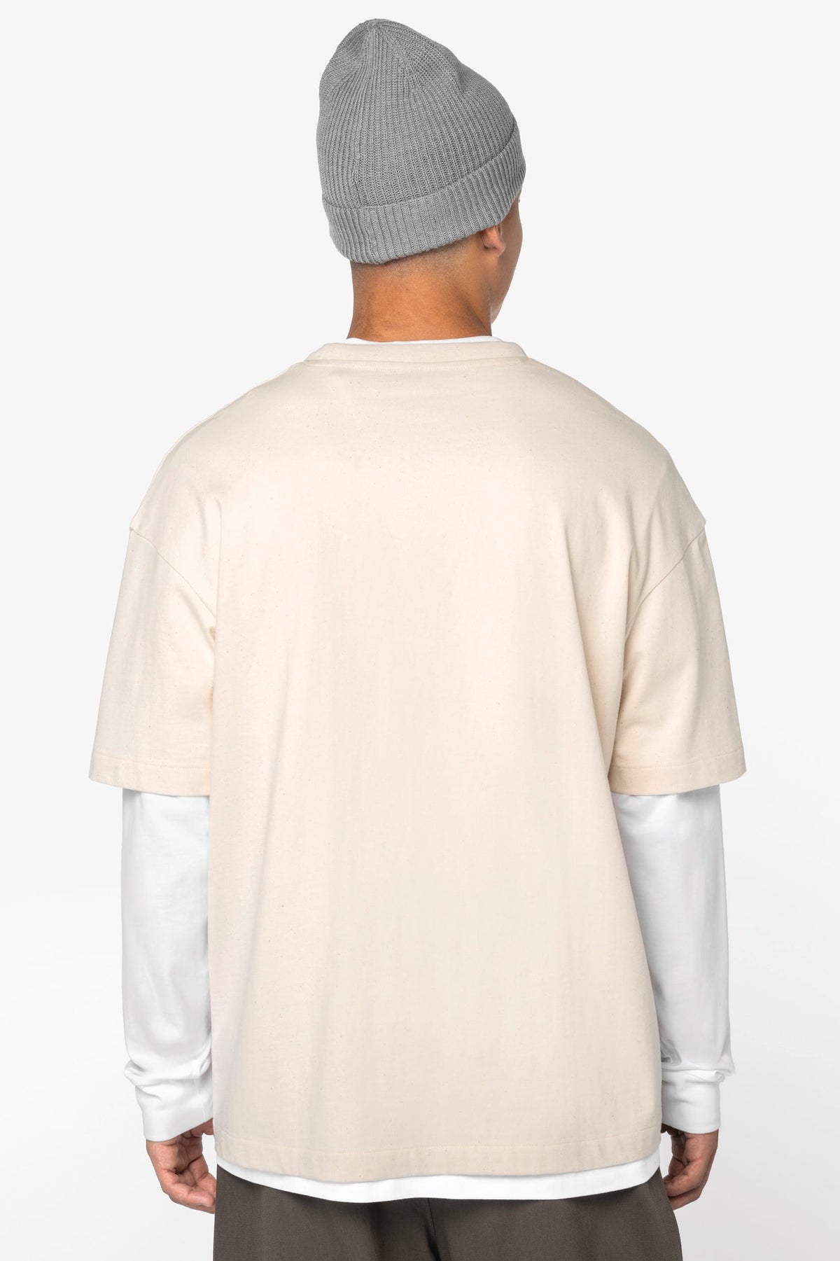 Native Spirit NS332 Ecologisch oversized heren-T-shirt