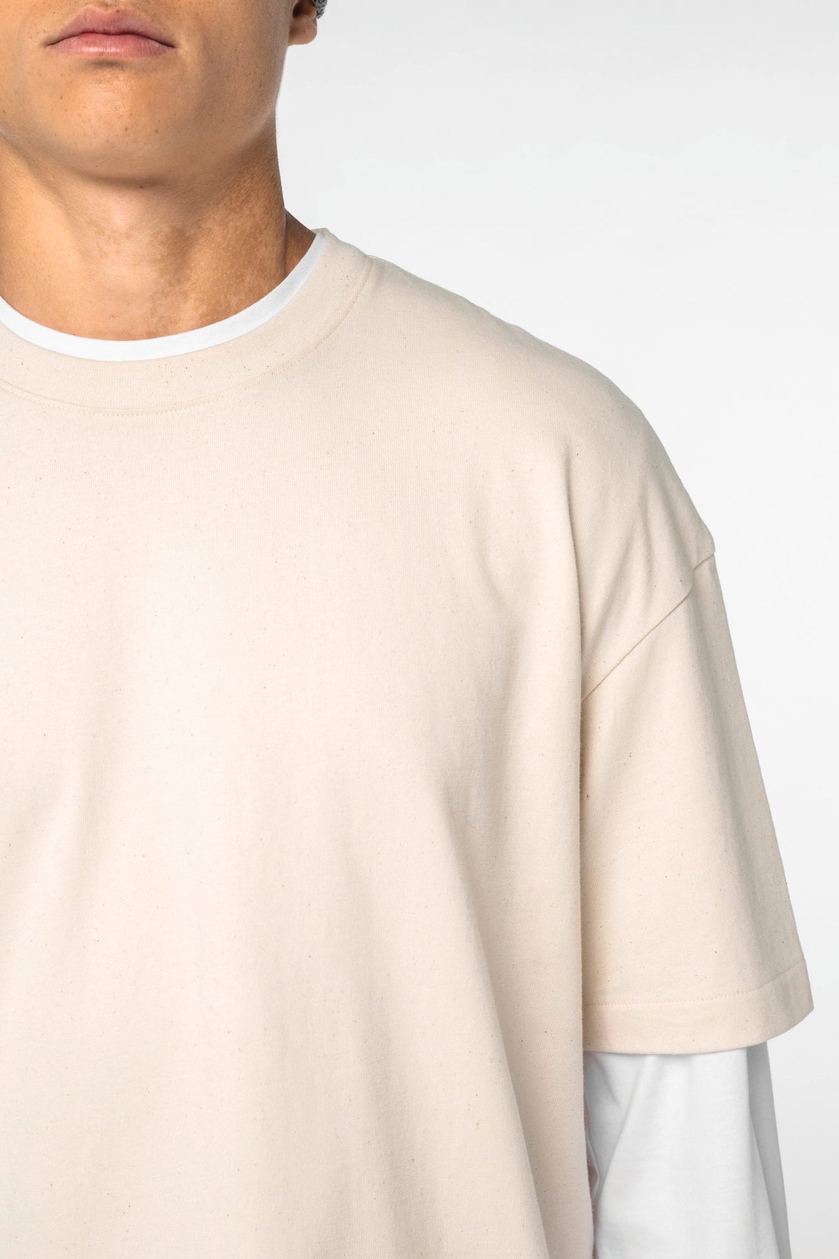 Native Spirit NS332 Ecologisch oversized heren-T-shirt