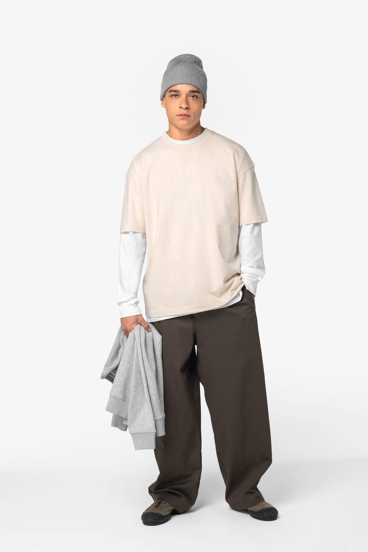 Native Spirit NS332 Ecologisch oversized heren-T-shirt