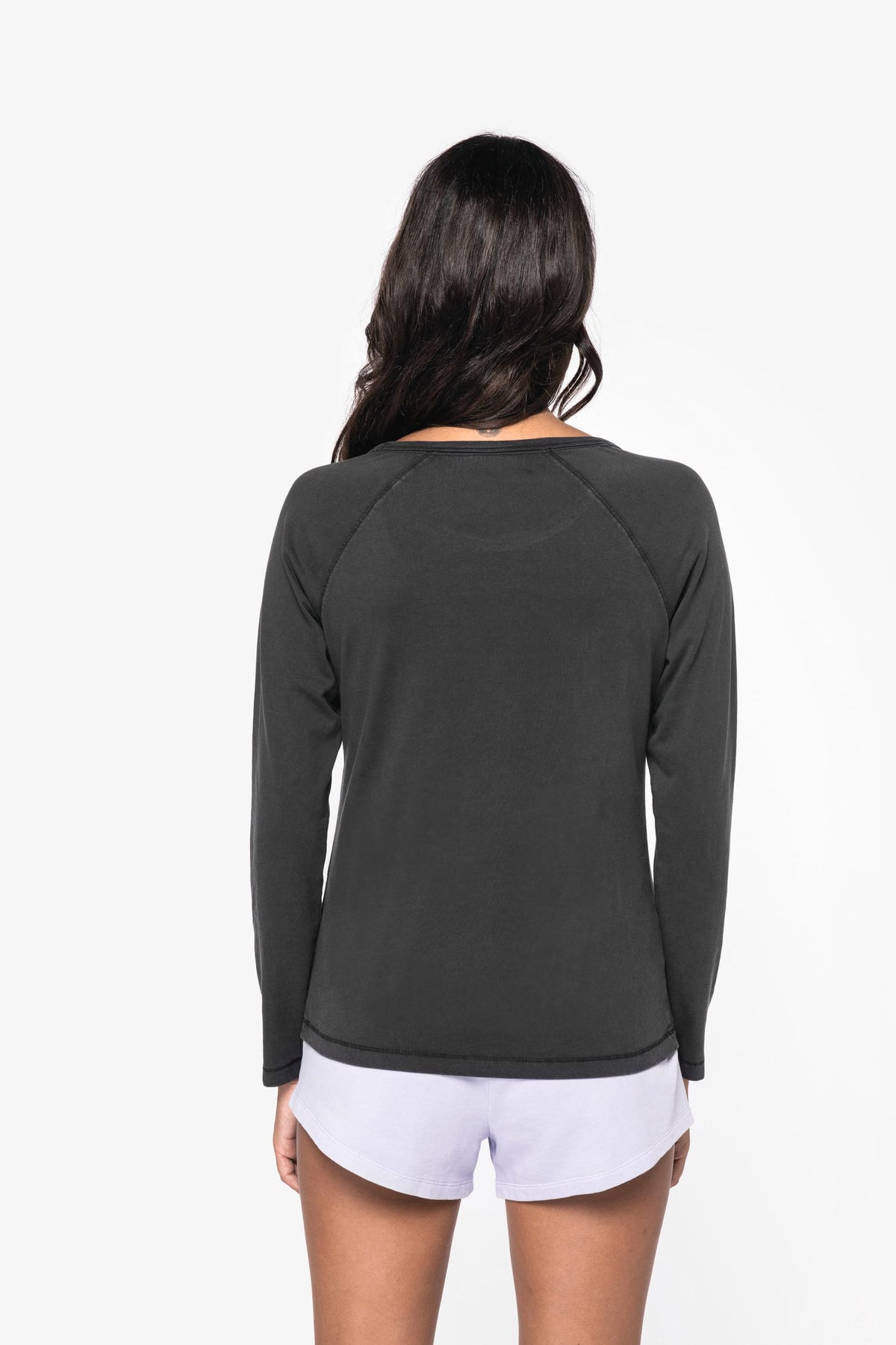 Native Spirit NS339 Ecologisch dames T-shirt met lange raglanmouwen