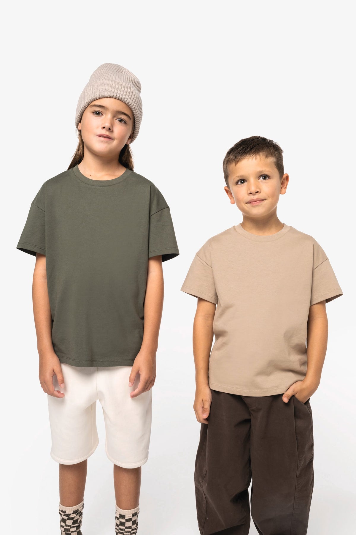 Native Spirit NS340 Ecologisch kinder T-shirt met afhangende schouders