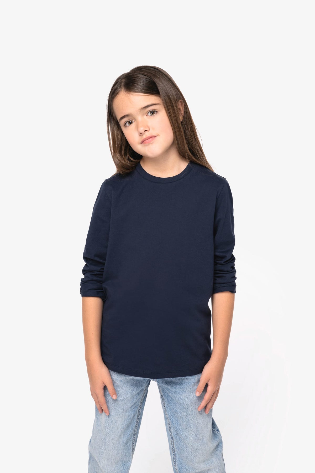 Native Spirit NS346 Ecologisch T-shirt met lange mouwen kind