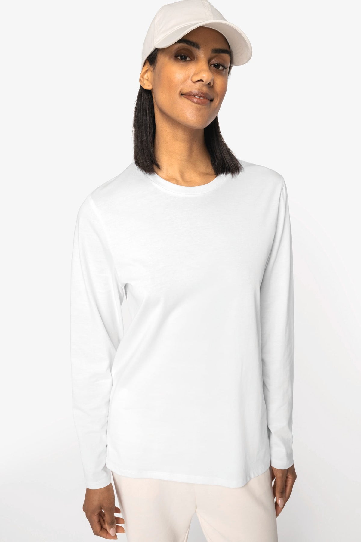 Native Spirit NS347 Ecologisch unisex T-shirt met lange mouwen