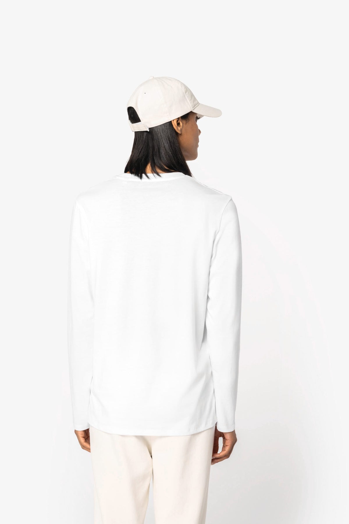 Native Spirit NS347 Ecologisch unisex T-shirt met lange mouwen