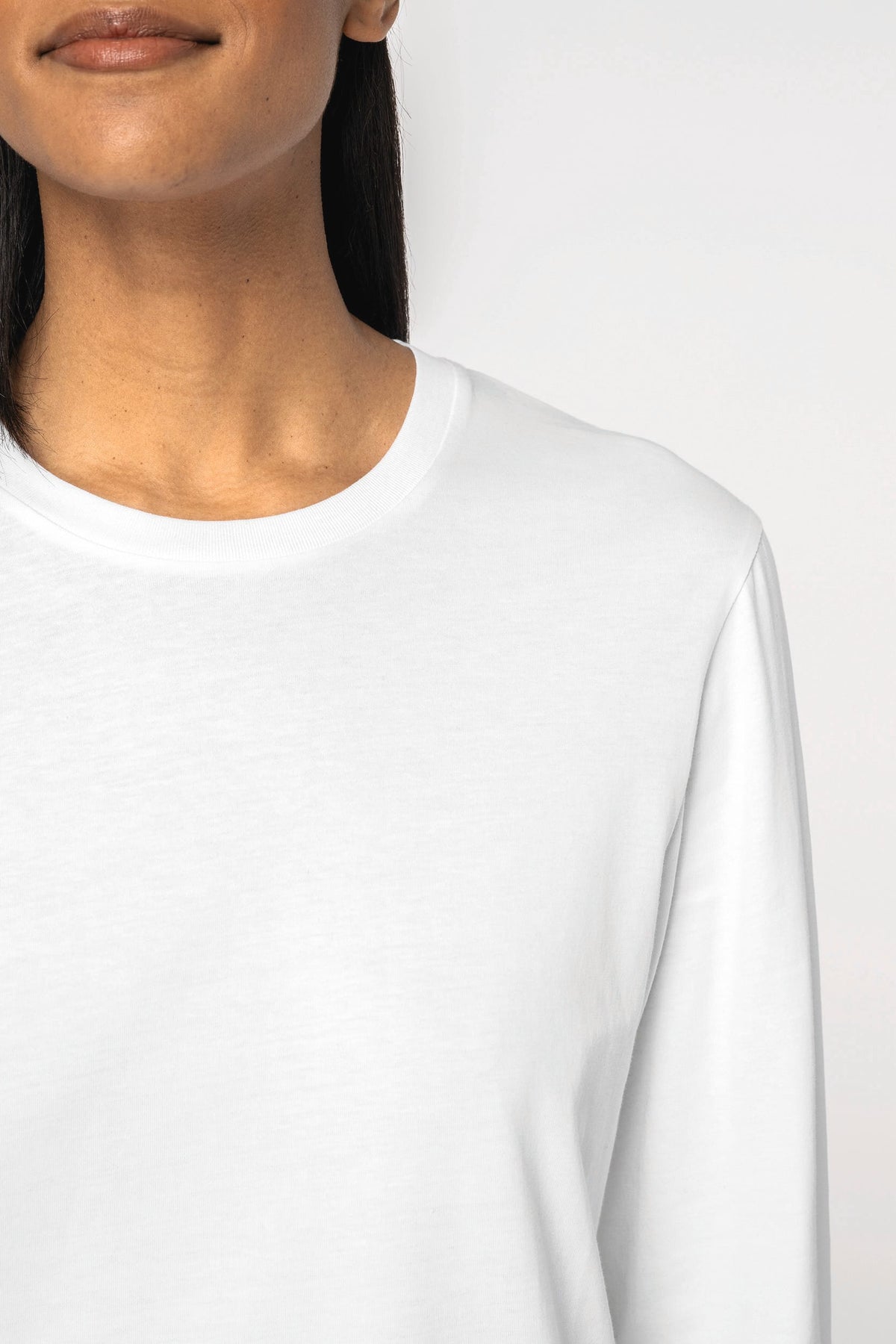Native Spirit NS347 Ecologisch unisex T-shirt met lange mouwen