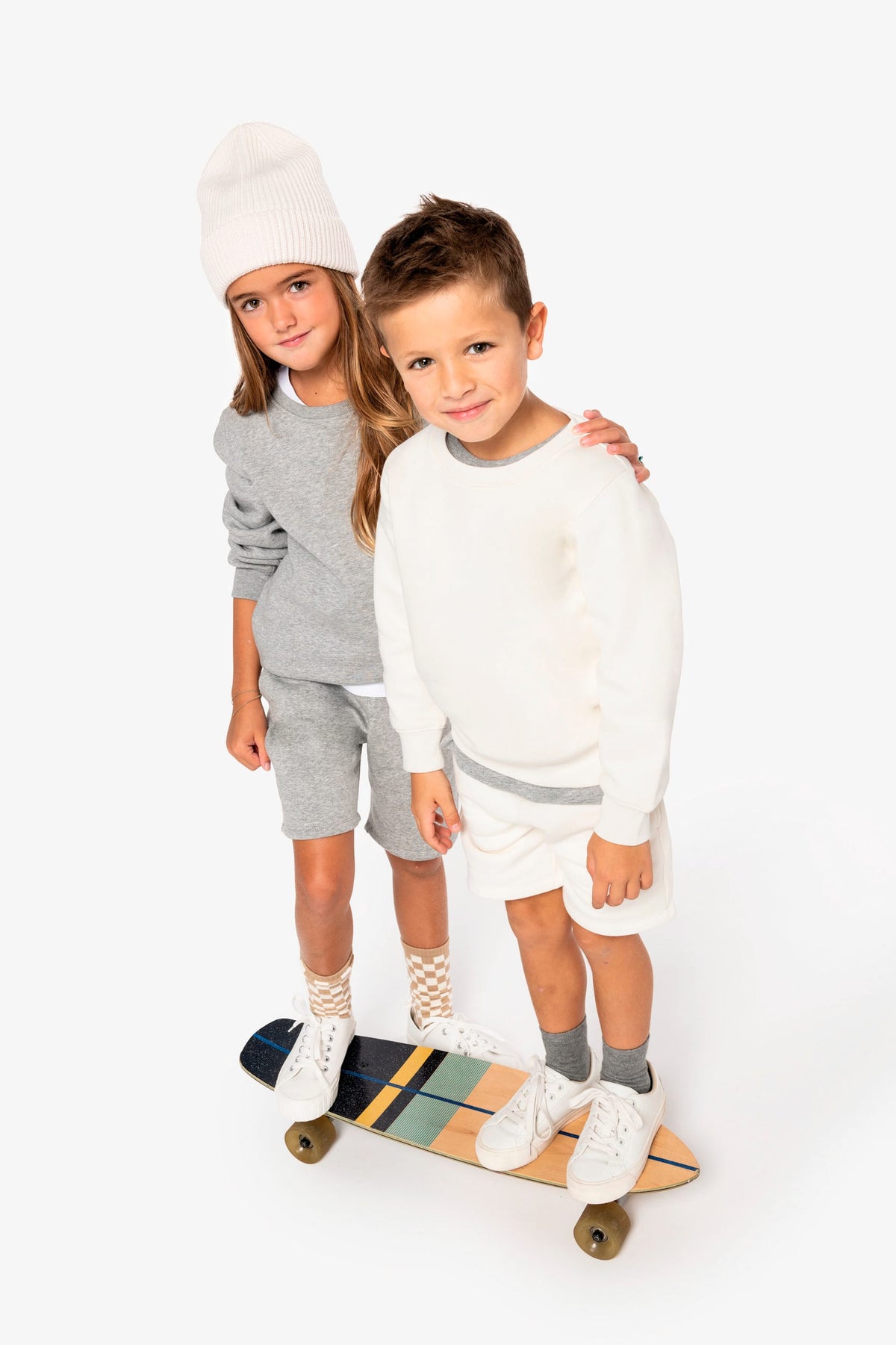 Native Spirit NS403 Ecologische kindersweater met ronde hals