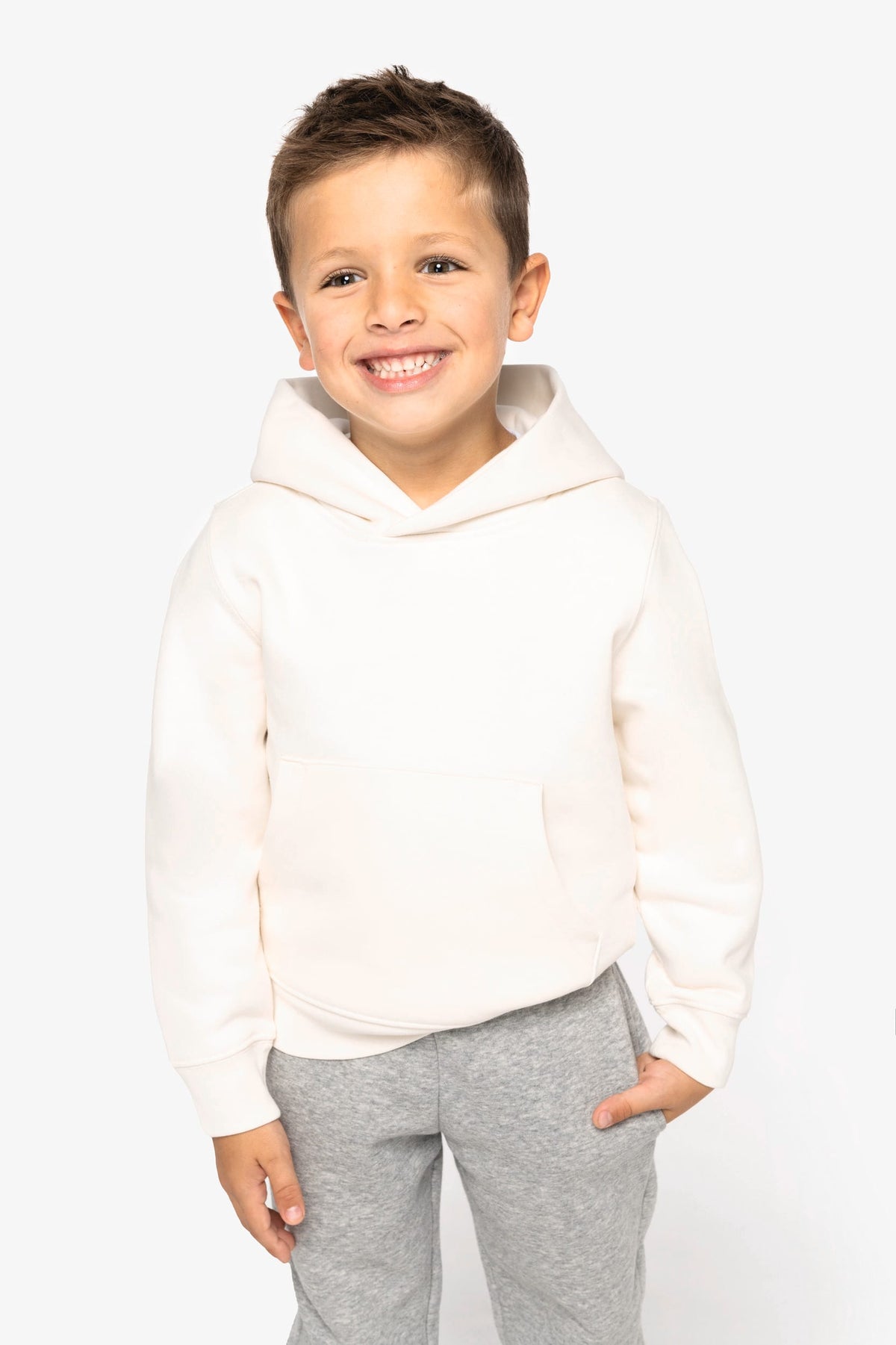 Native Spirit NS404 Ecologische kindersweater met capuchon