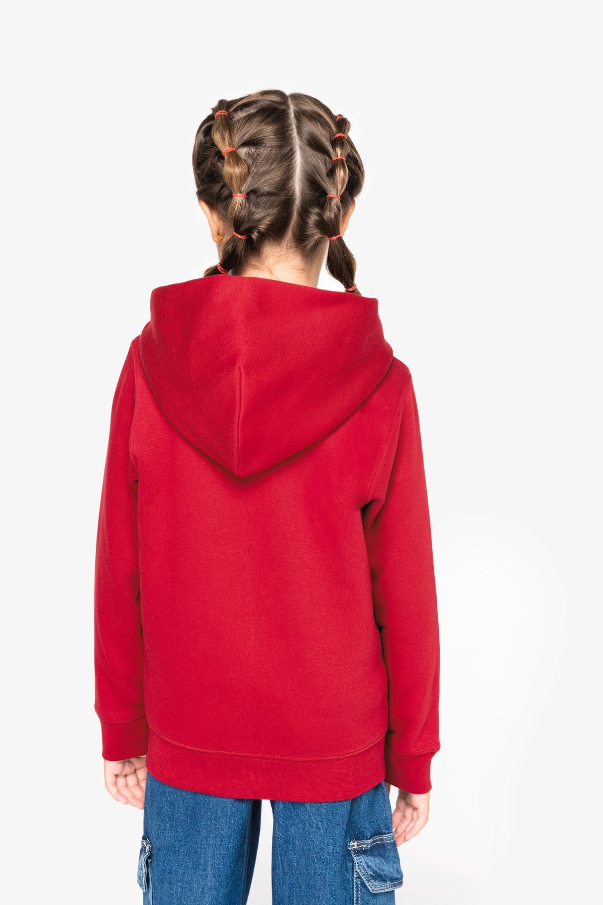 Native Spirit NS405 Ecologisch kindersweatvest met capuchon