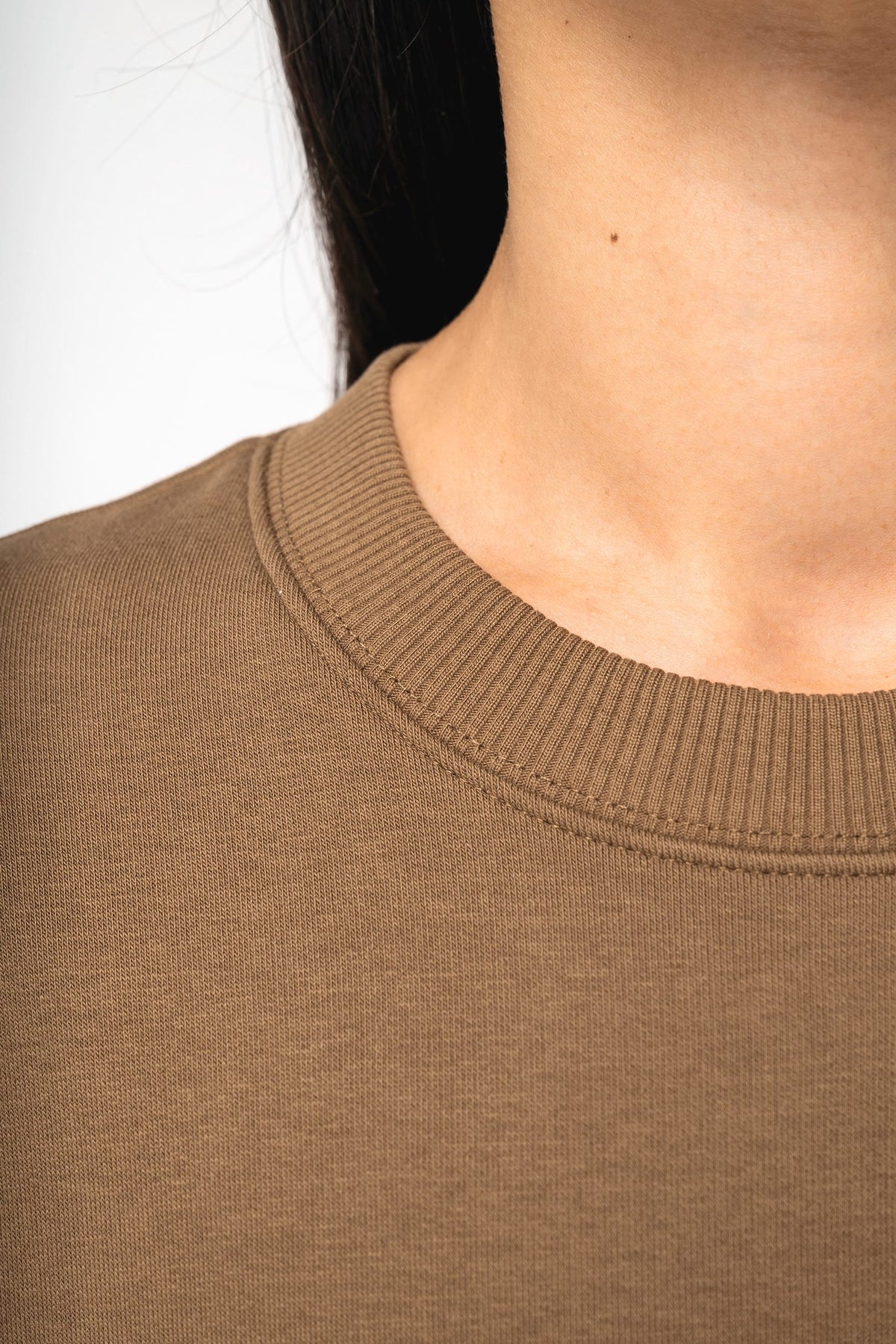 Native Spirit NS407 Ecologische oversized unisex sweater met ronde hals