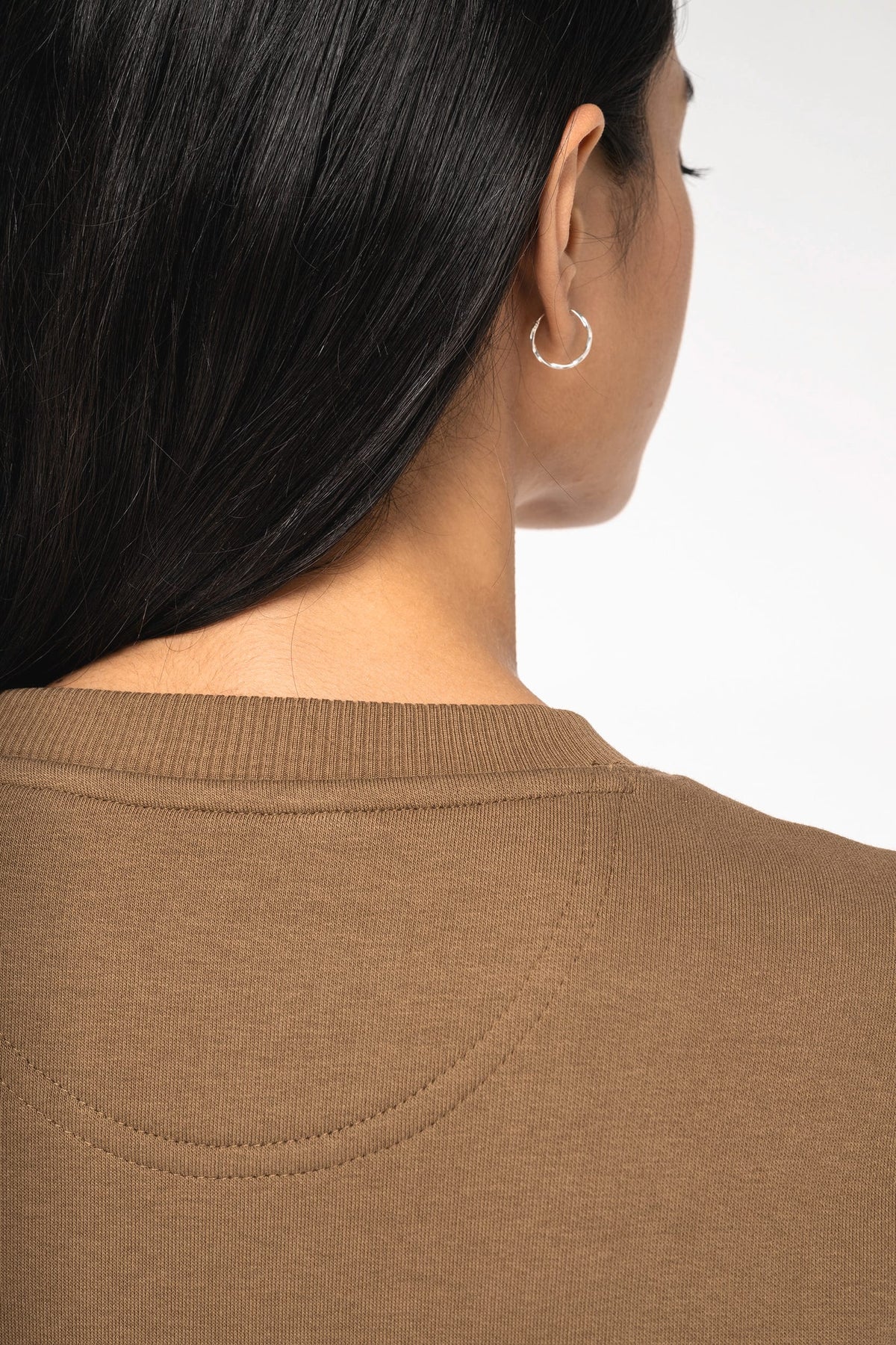 Native Spirit NS407 Ecologische oversized unisex sweater met ronde hals