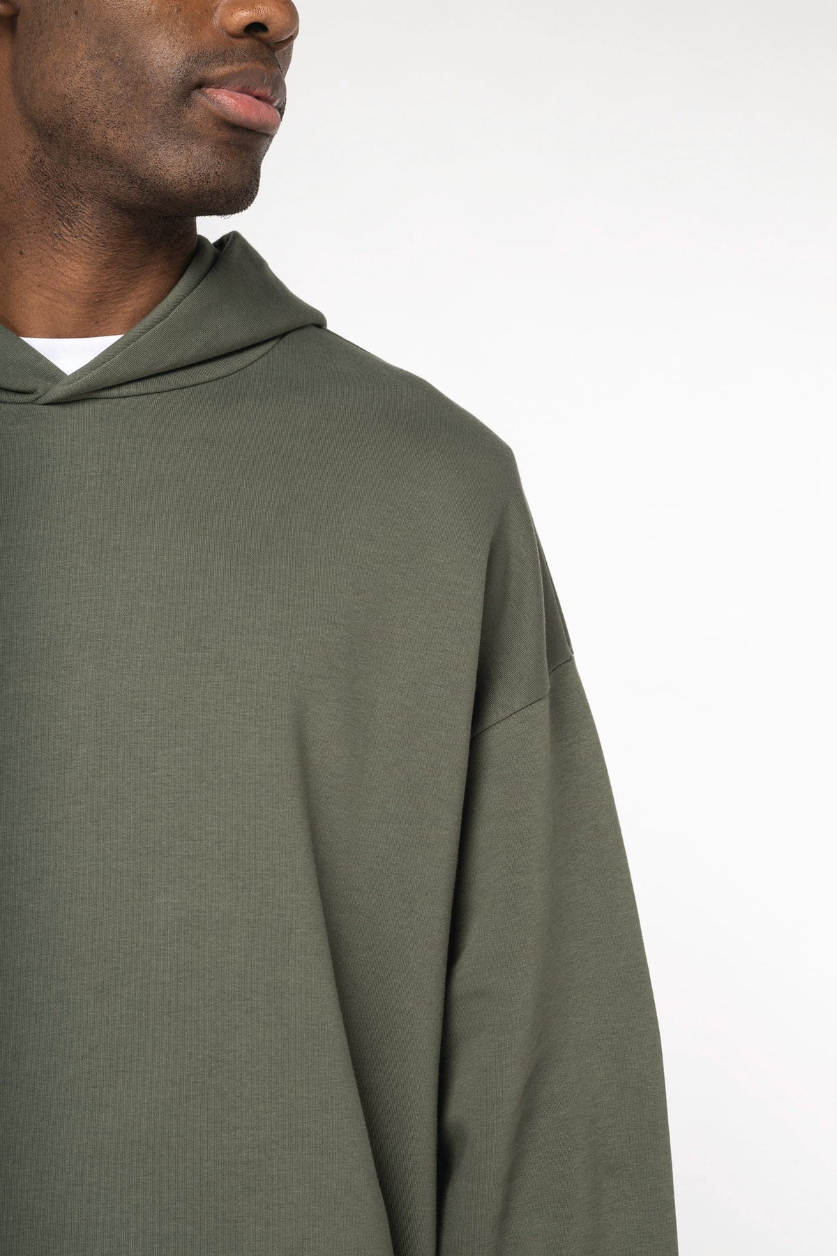 Native Spirit NS408 Ecologische unisex oversized sweater met capuchon