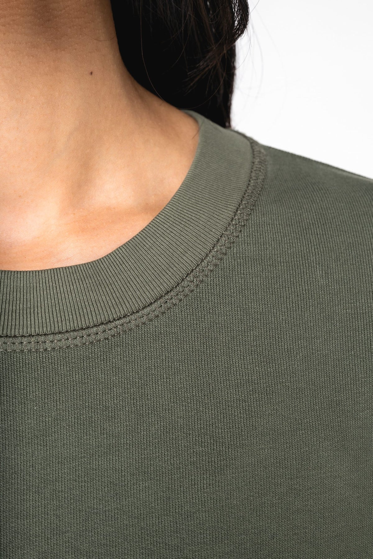 Native Spirit NS414 Ecologische unisex sweater met ronde hals French Terry