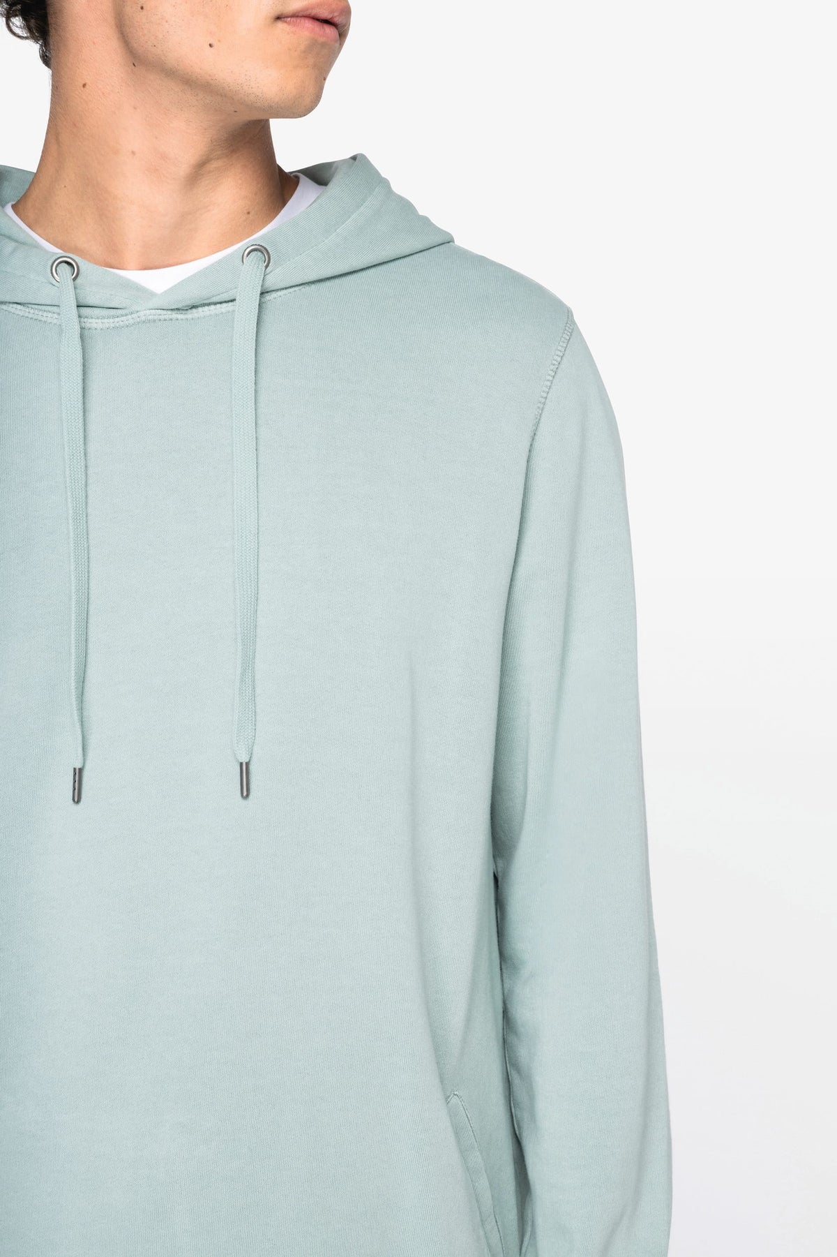 Native Spirit NS416 Ecologische unisex sweater met capuchon French Terry