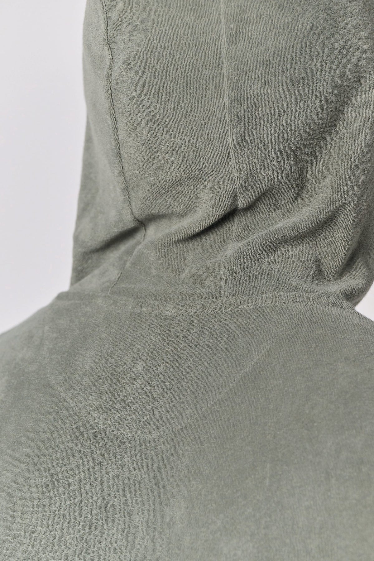 Native Spirit NS419 Ecologische badstof sweater met rits en capuchon