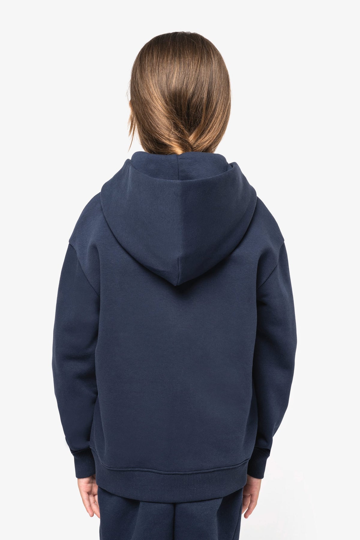 Native Spirit NS438 Ecologische oversized kindersweater met capuchon