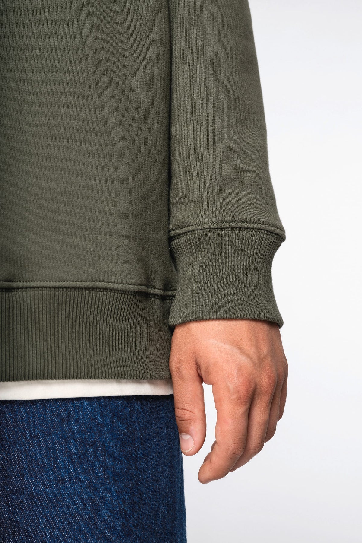 Native Spirit NS440 Ecologische oversized unisex sweater met ronde hals