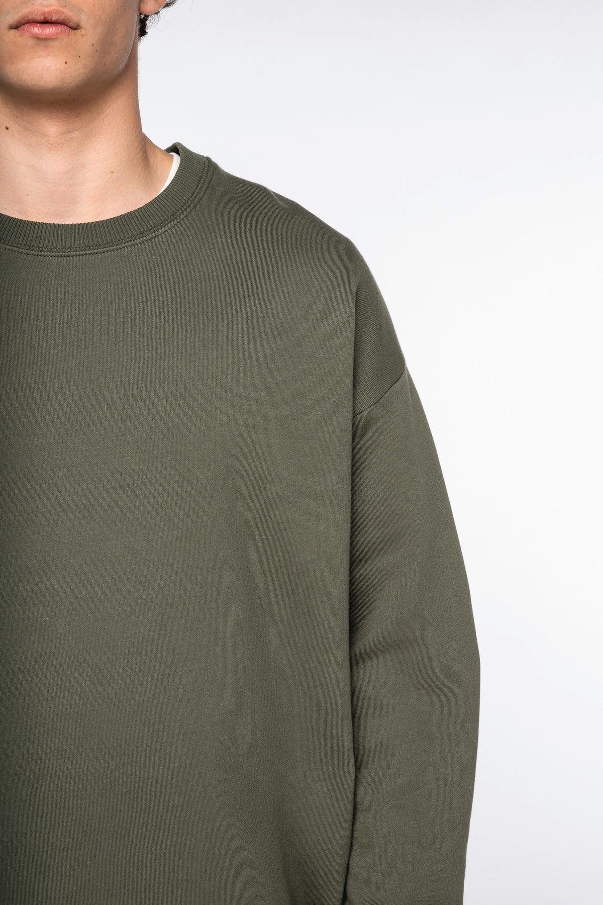 Native Spirit NS440 Ecologische oversized unisex sweater met ronde hals