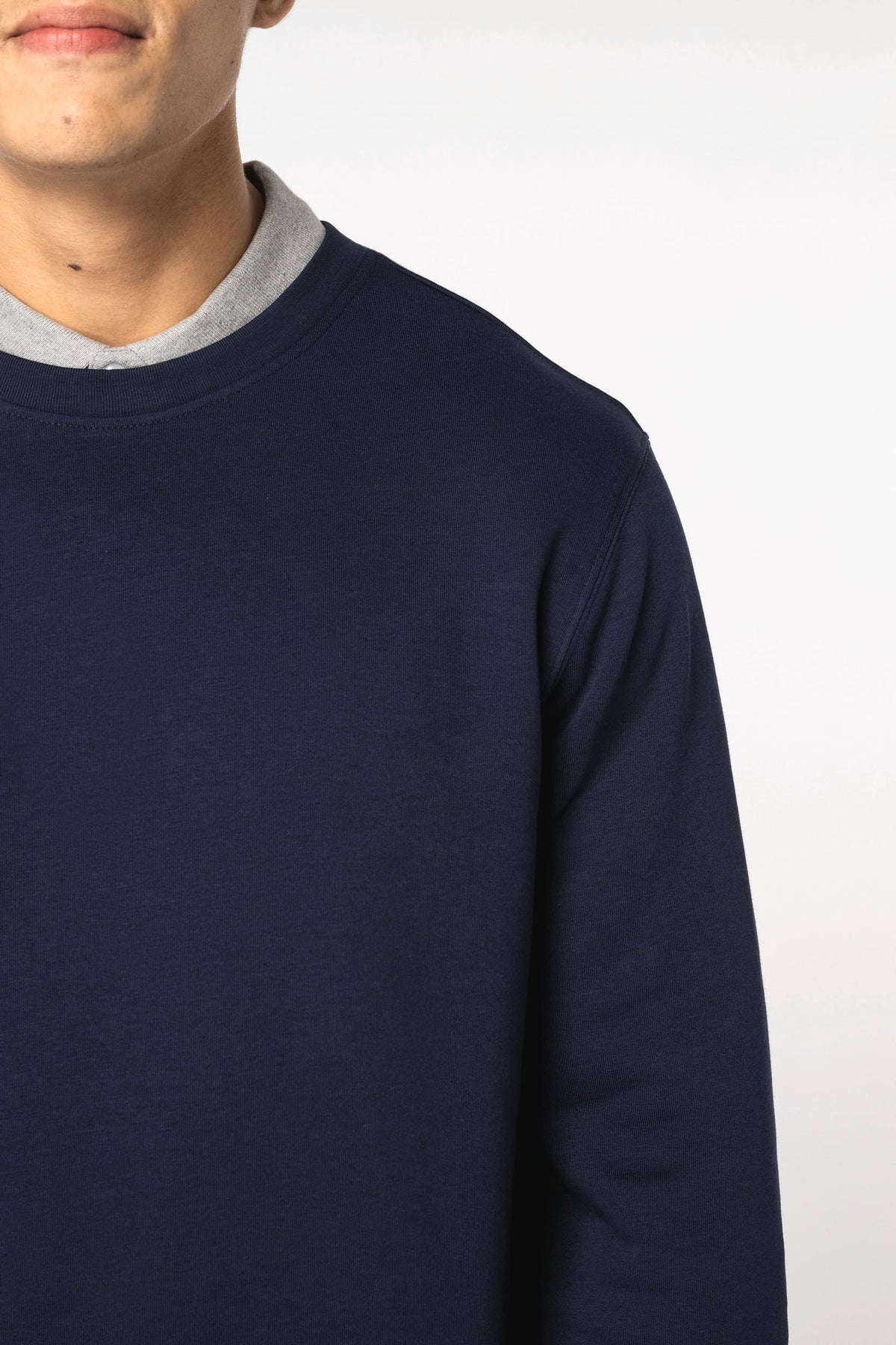 Native Spirit NS443 Ecologische unisex sweater met ronde hals