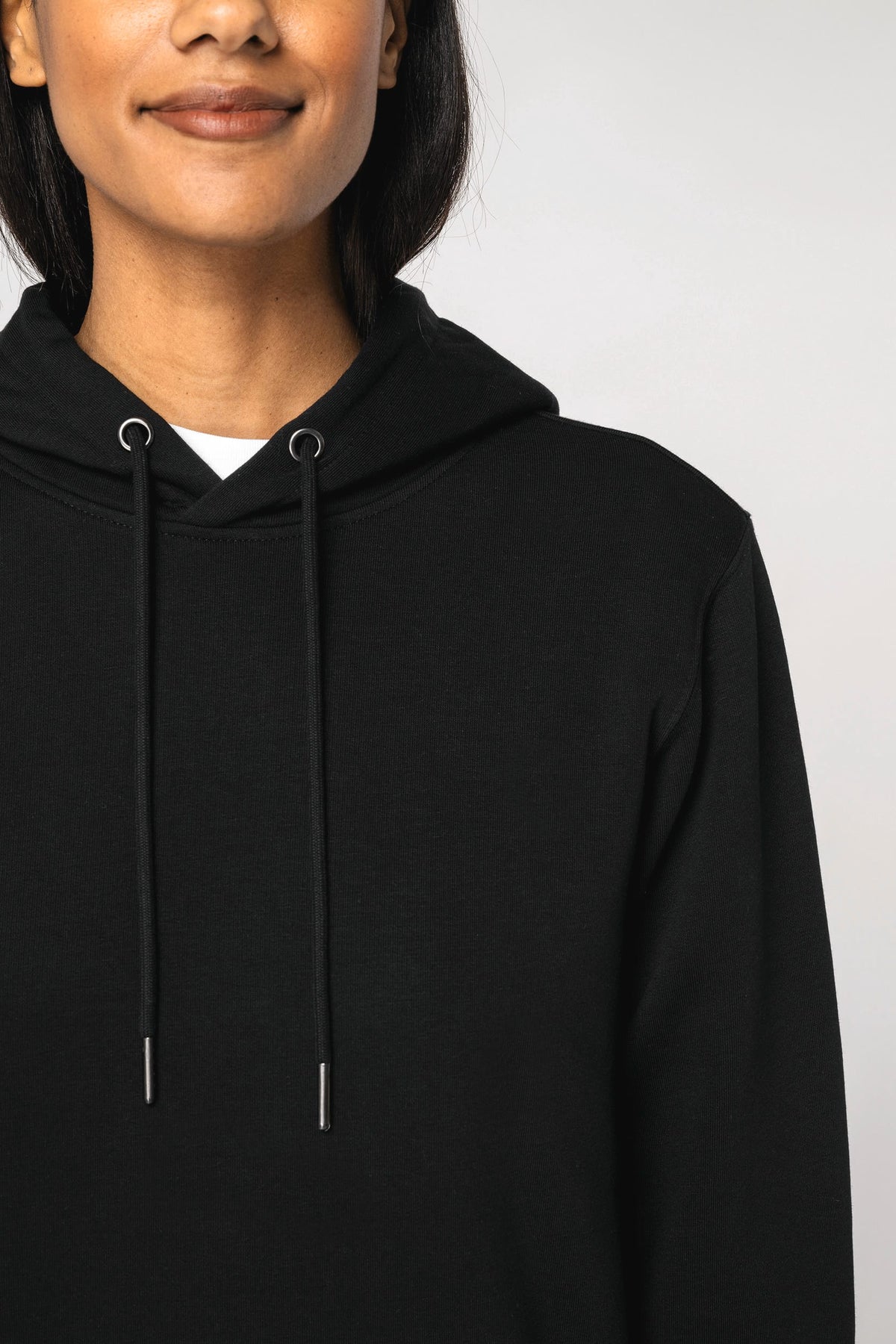 Native Spirit NS444 Ecologische unisex sweater met capuchon