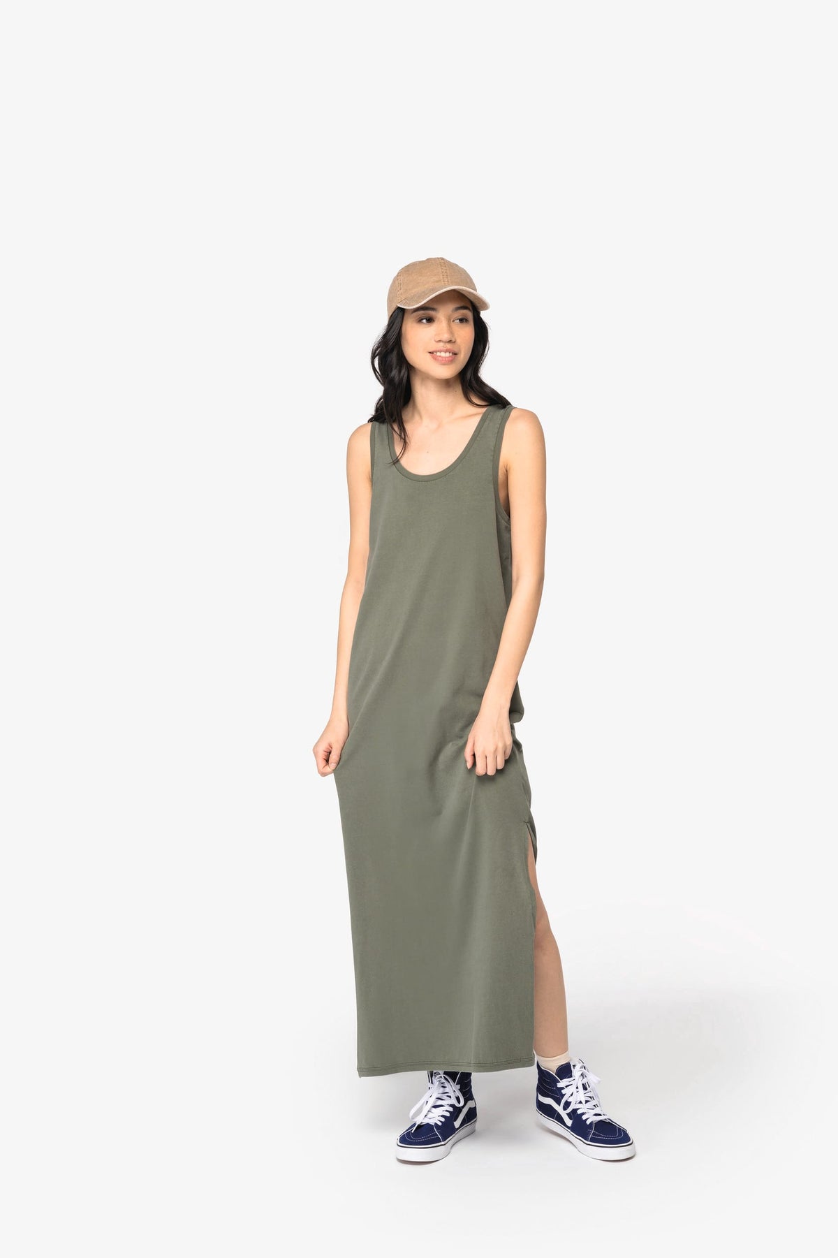 Native Spirit NS5012 Ecologische verwassen damesjurk in jersey