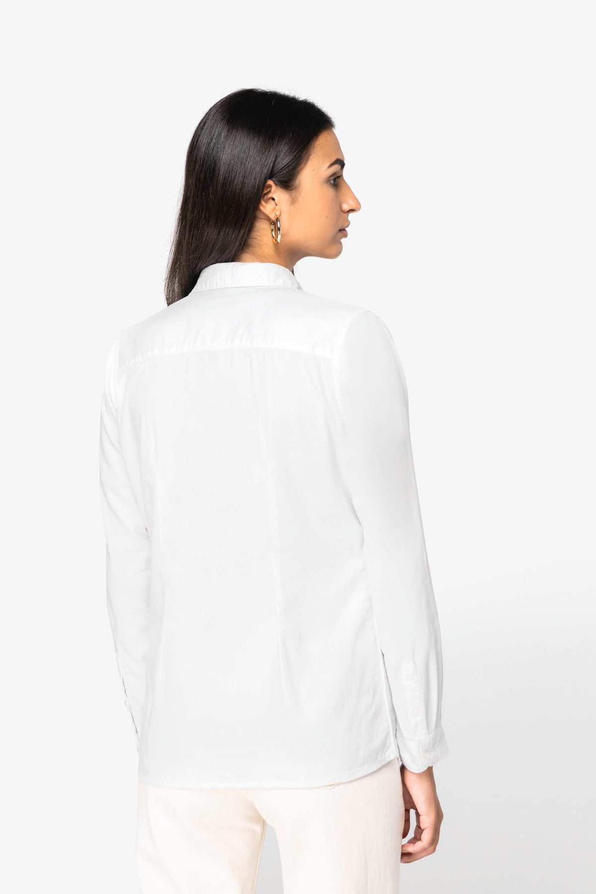 Native Spirit NS503 Ecologisch verwassen damesoverhemd