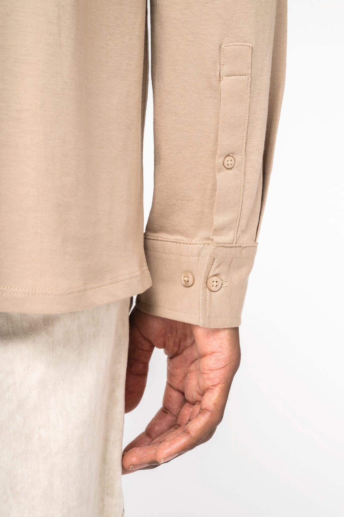 Native Spirit NS510 Ecologisch herenoverhemd van jersey