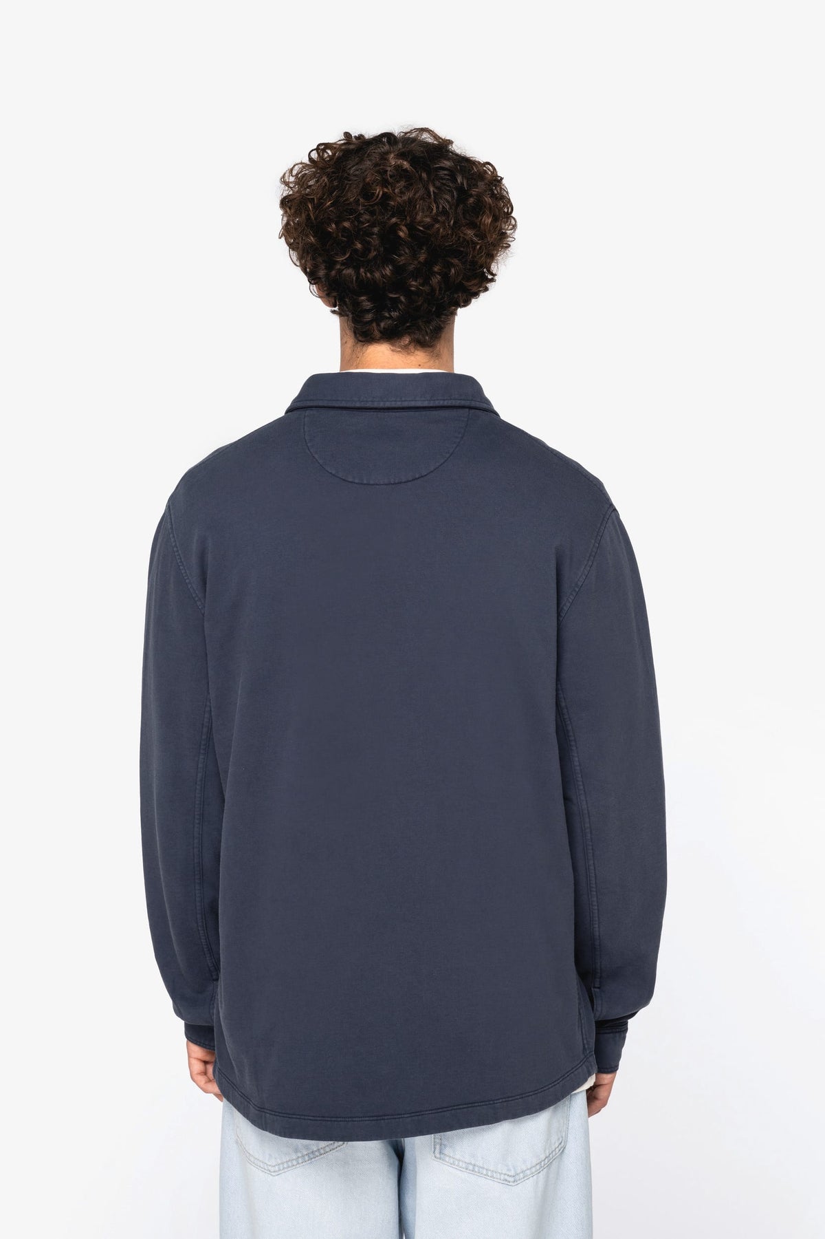 Native Spirit NS521 Ecologisch verwassen herenoverhemd in geborsteld fleece
