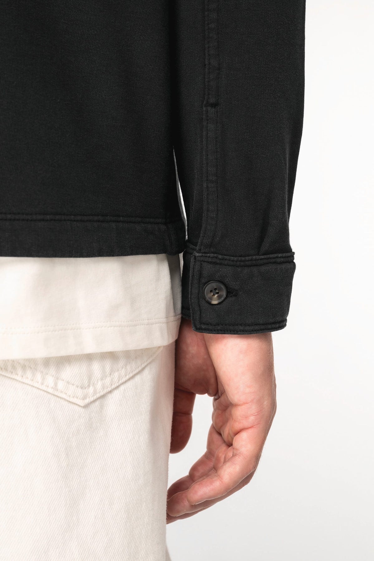 Native Spirit NS521 Ecologisch verwassen herenoverhemd in geborsteld fleece