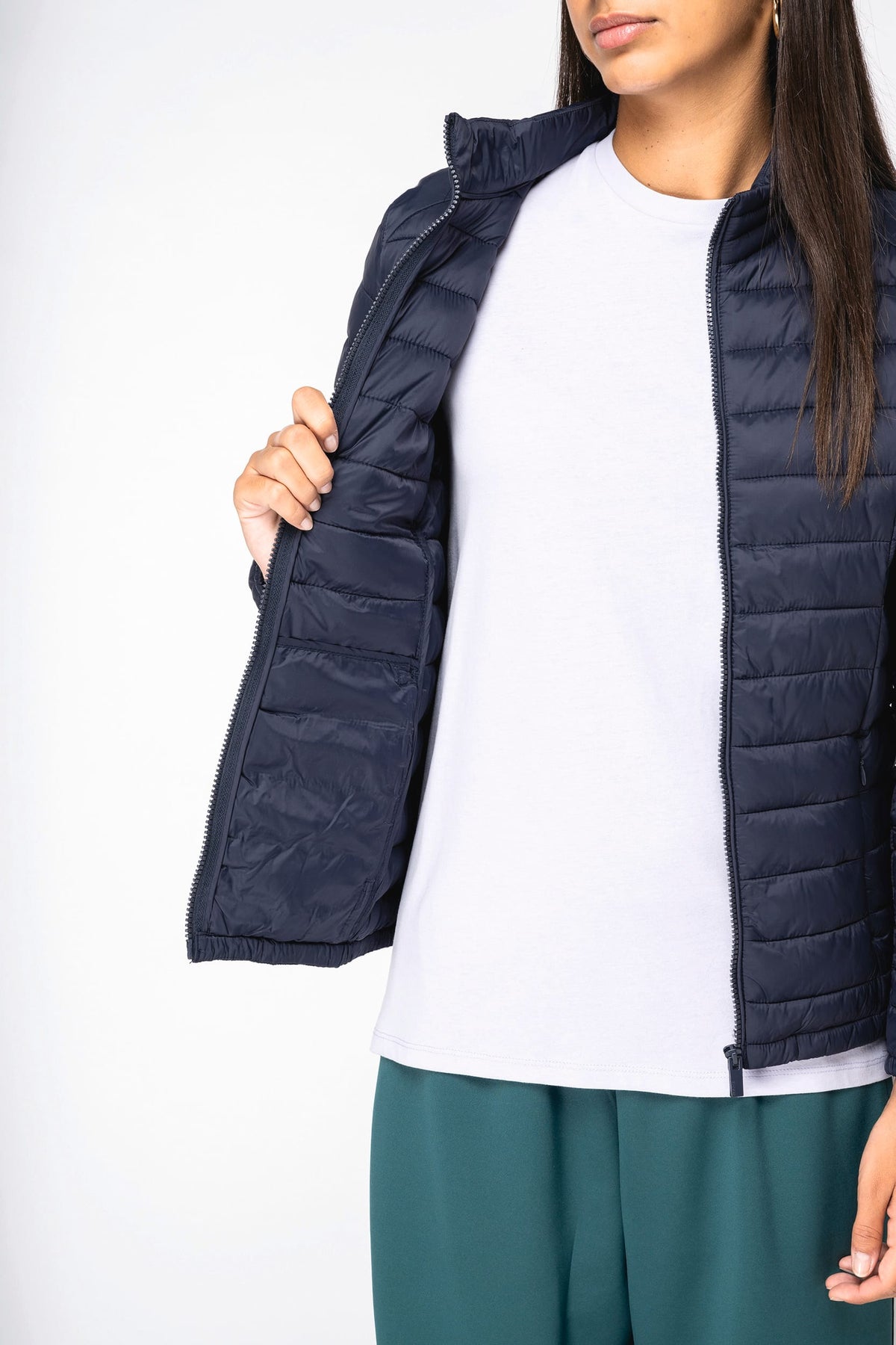 Native Spirit NS6001 Ecologische lichte donsjekker voor dames
