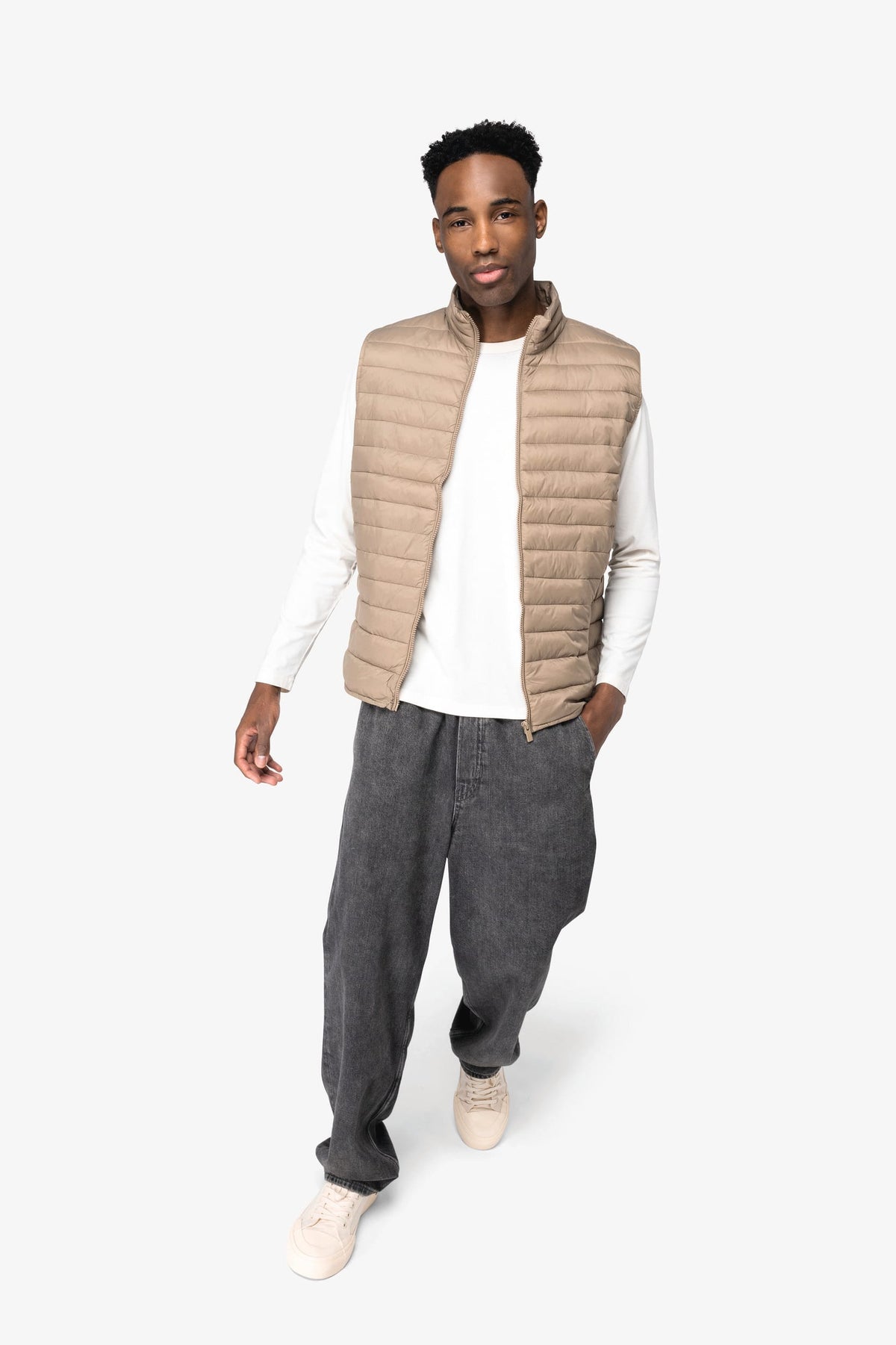 Native Spirit NS6005 Ecologische lichte bodywarmer voor heren