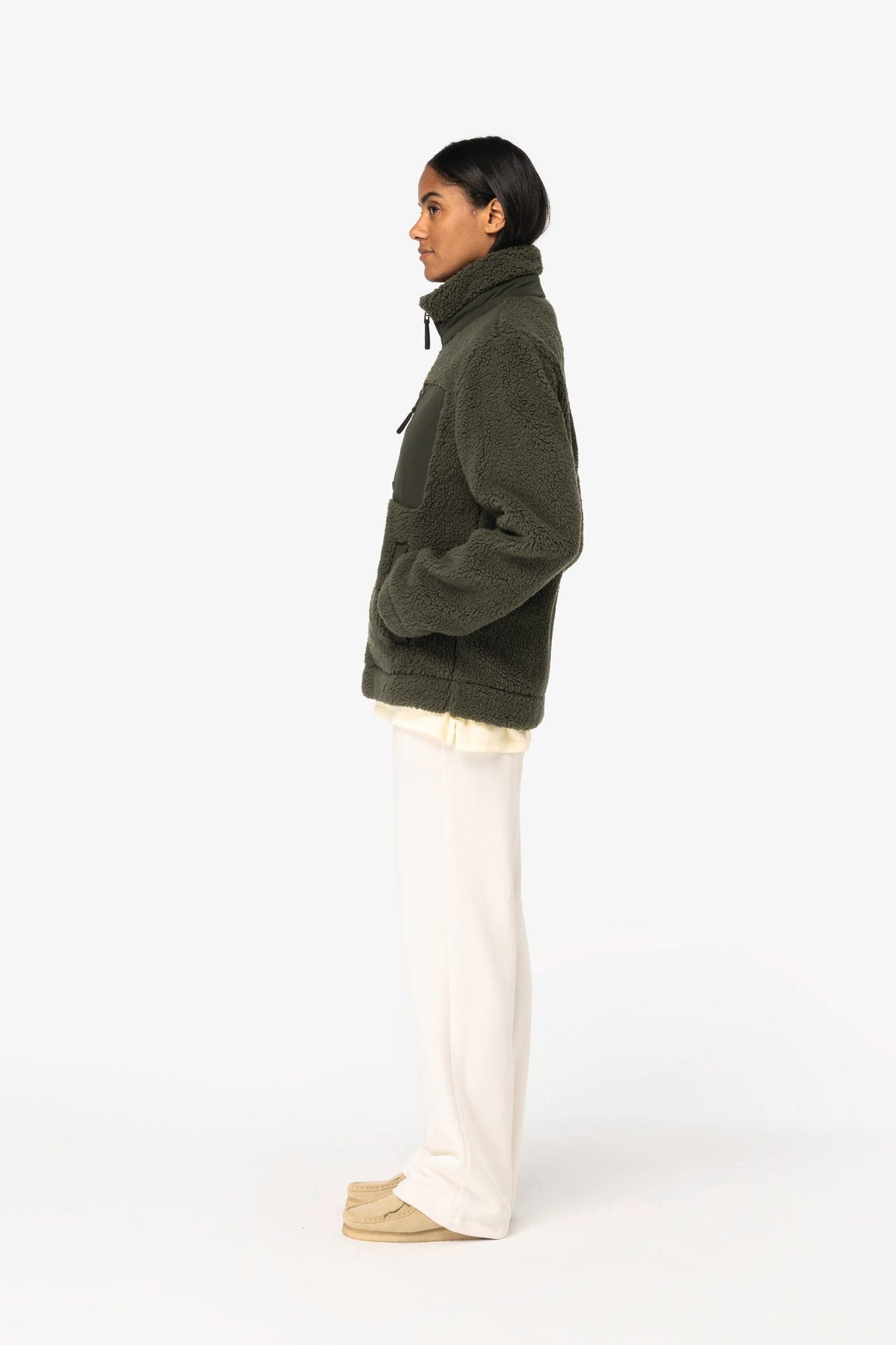 Native Spirit NS604 Ecologisch unisex sherpa jack