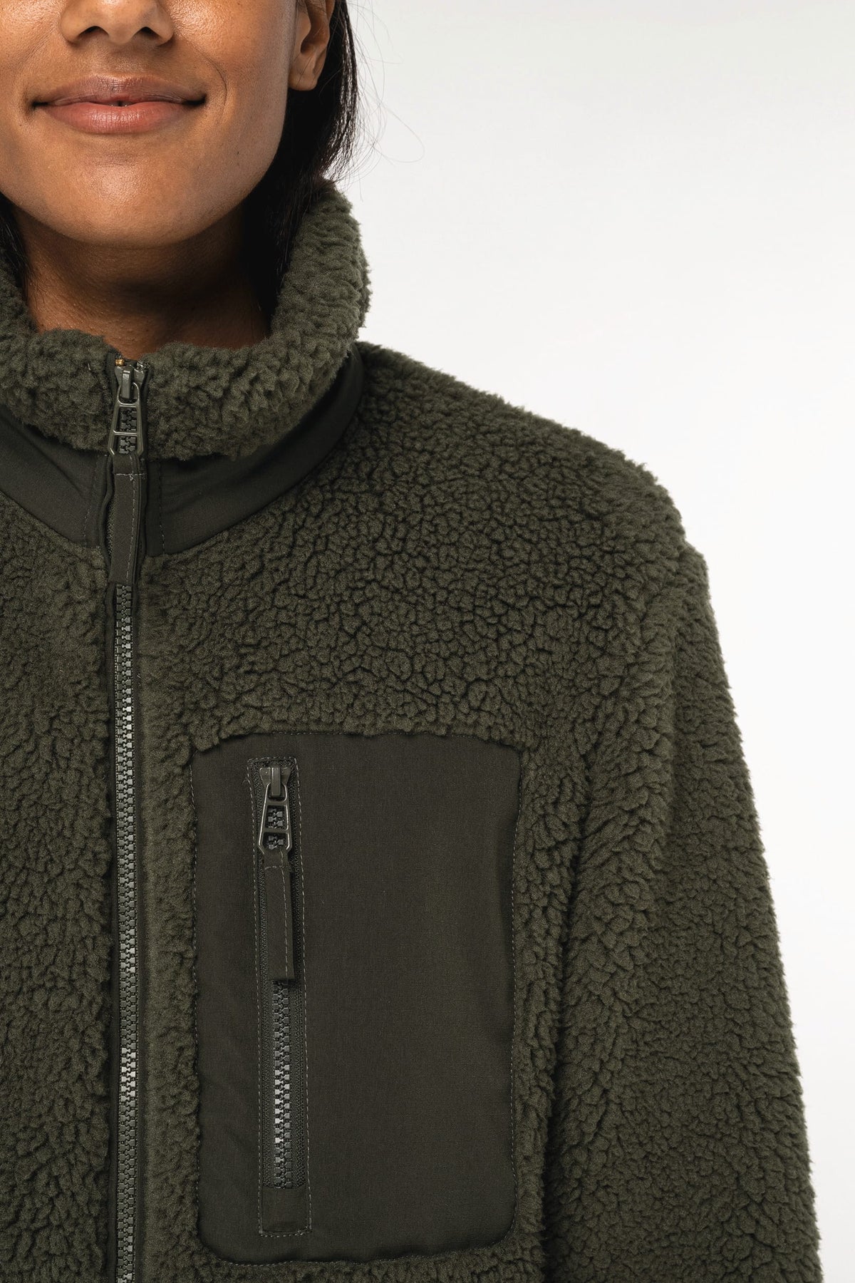 Native Spirit NS604 Ecologisch unisex sherpa jack