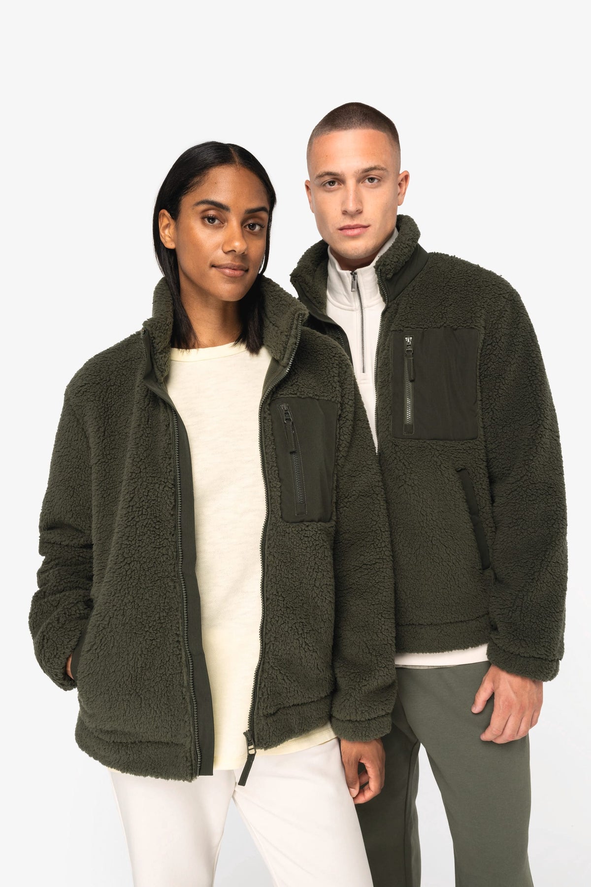 Native Spirit NS604 Ecologisch unisex sherpa jack