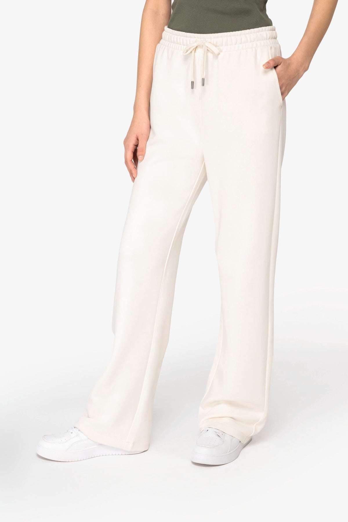 Native Spirit NS707 Ecologische wijde joggingbroek voor dames in French Terry