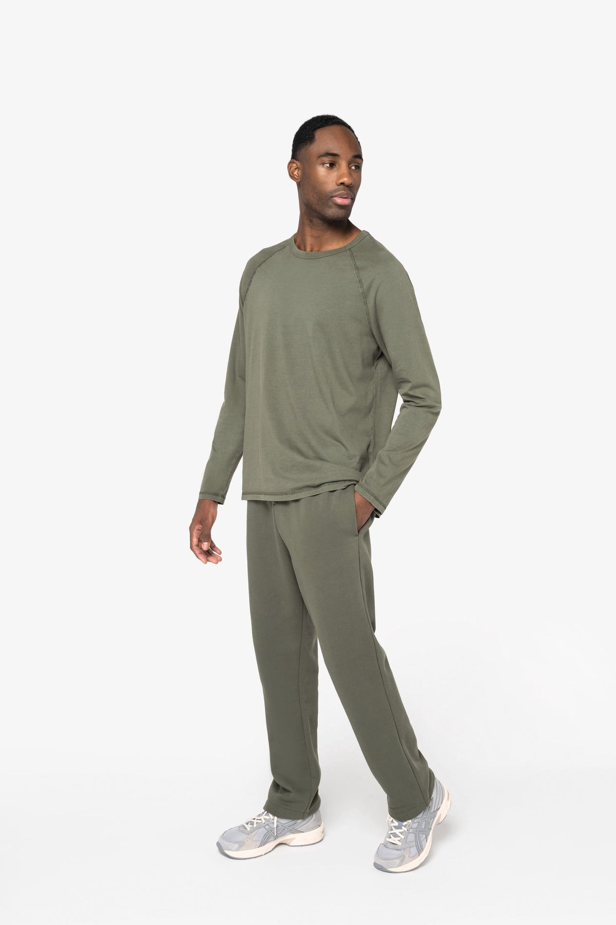 Native Spirit NS723 Duurzame unisex wijde joggingbroek.