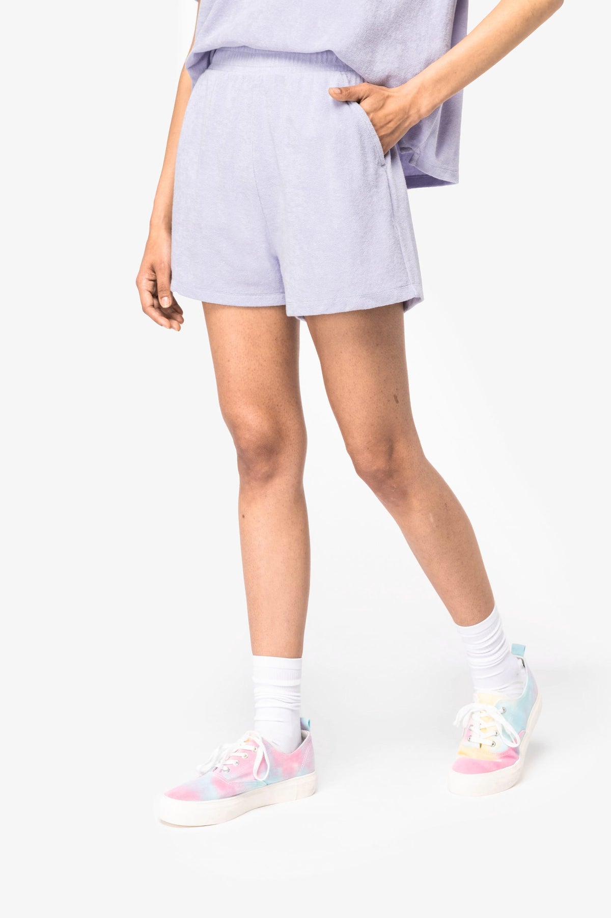 Native Spirit NS728 Ecologische badstof damesshort