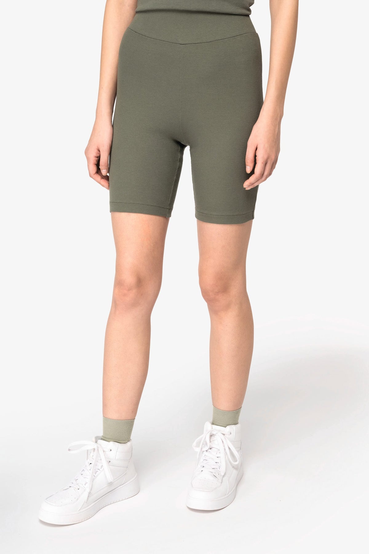 Native Spirit NS744 Ecologische geribde damesshort