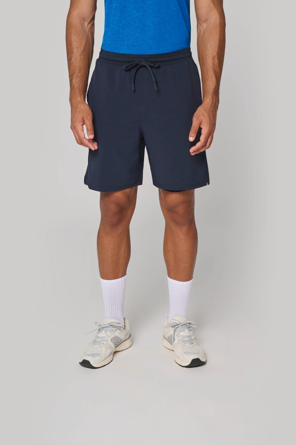 PROACT® PA1032 2-in-1 duurzame short met ingewerkte ondershort