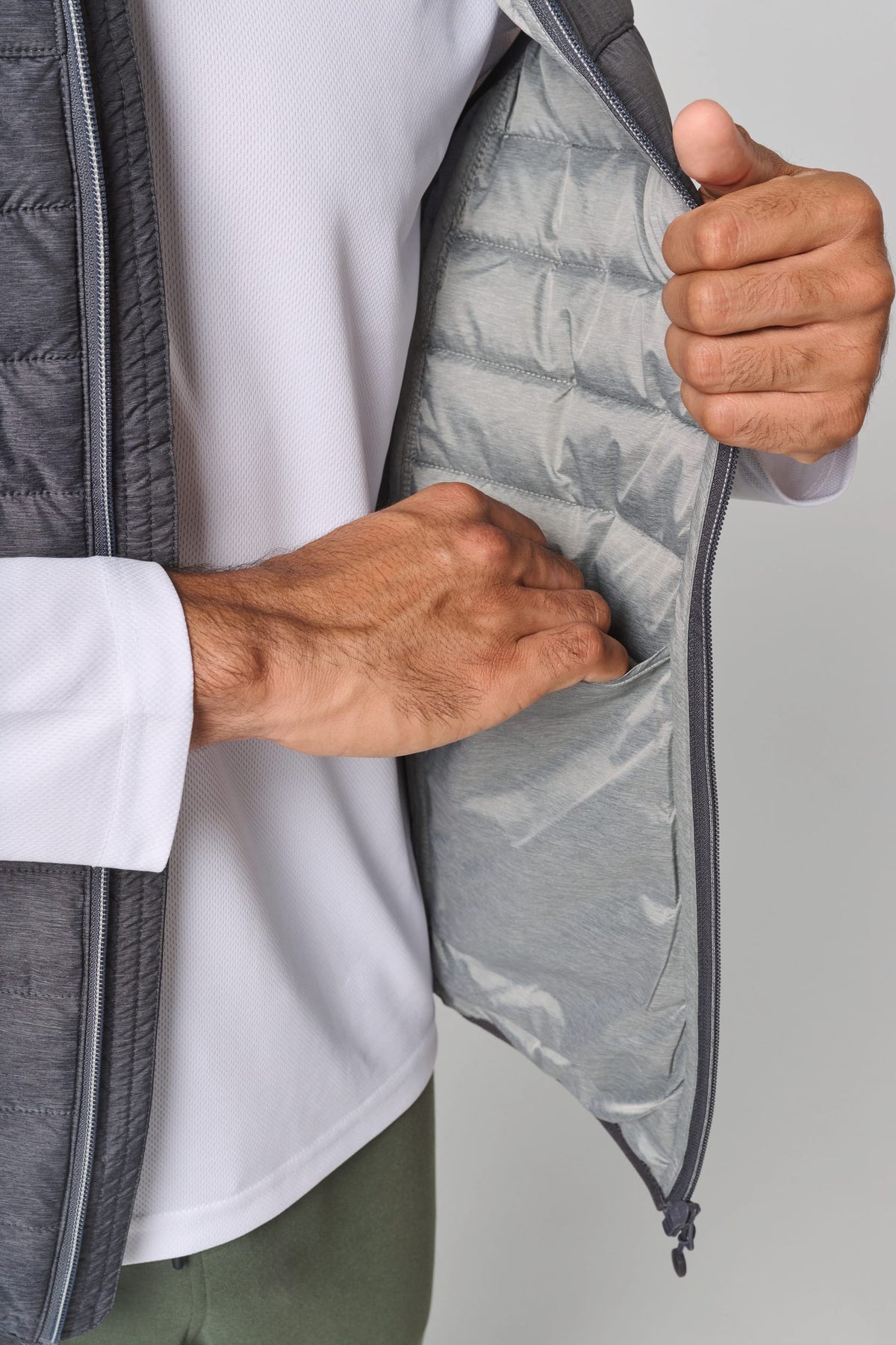 PROACT® PA237 Bodywarmer met capuchon volwassene