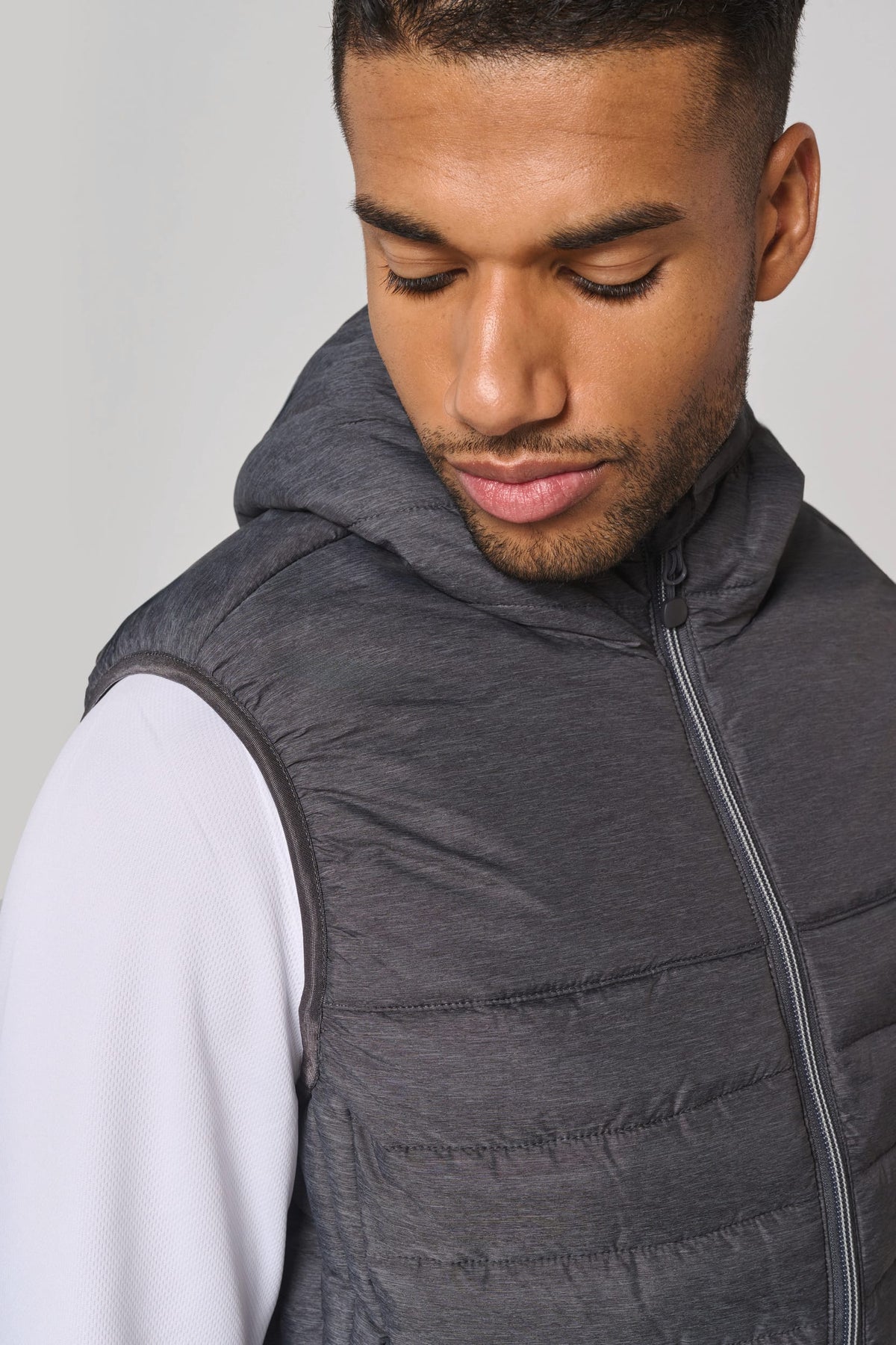 PROACT® PA237 Bodywarmer met capuchon volwassene