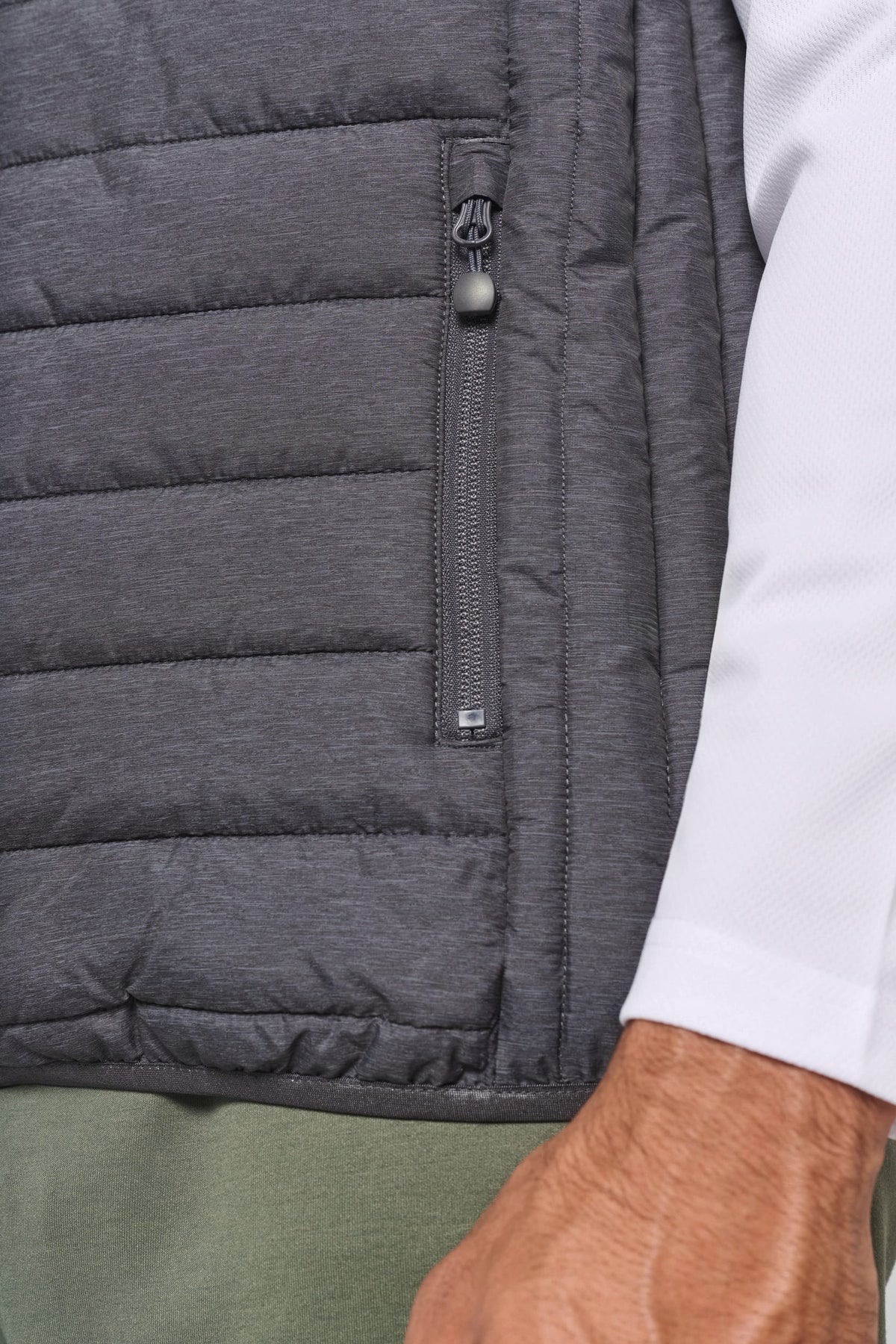PROACT® PA237 Bodywarmer met capuchon volwassene