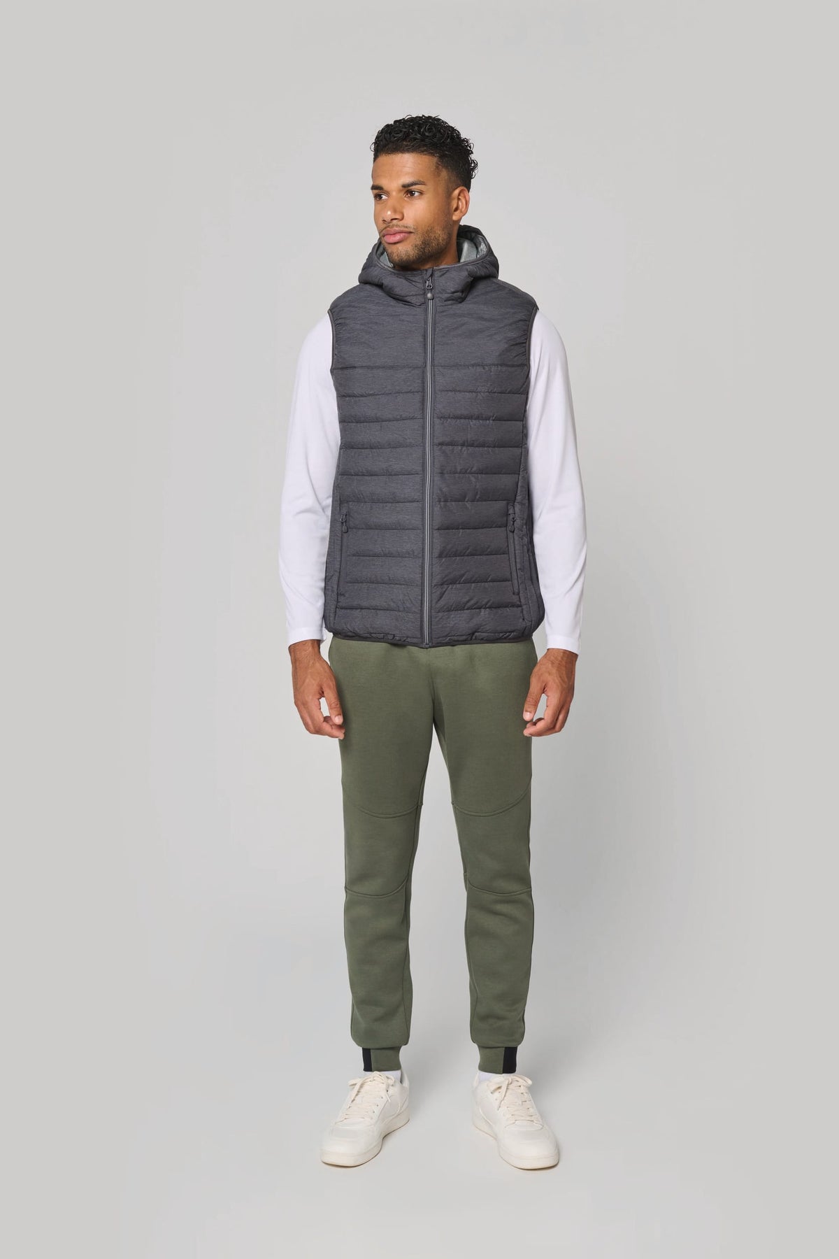 PROACT® PA237 Bodywarmer met capuchon volwassene