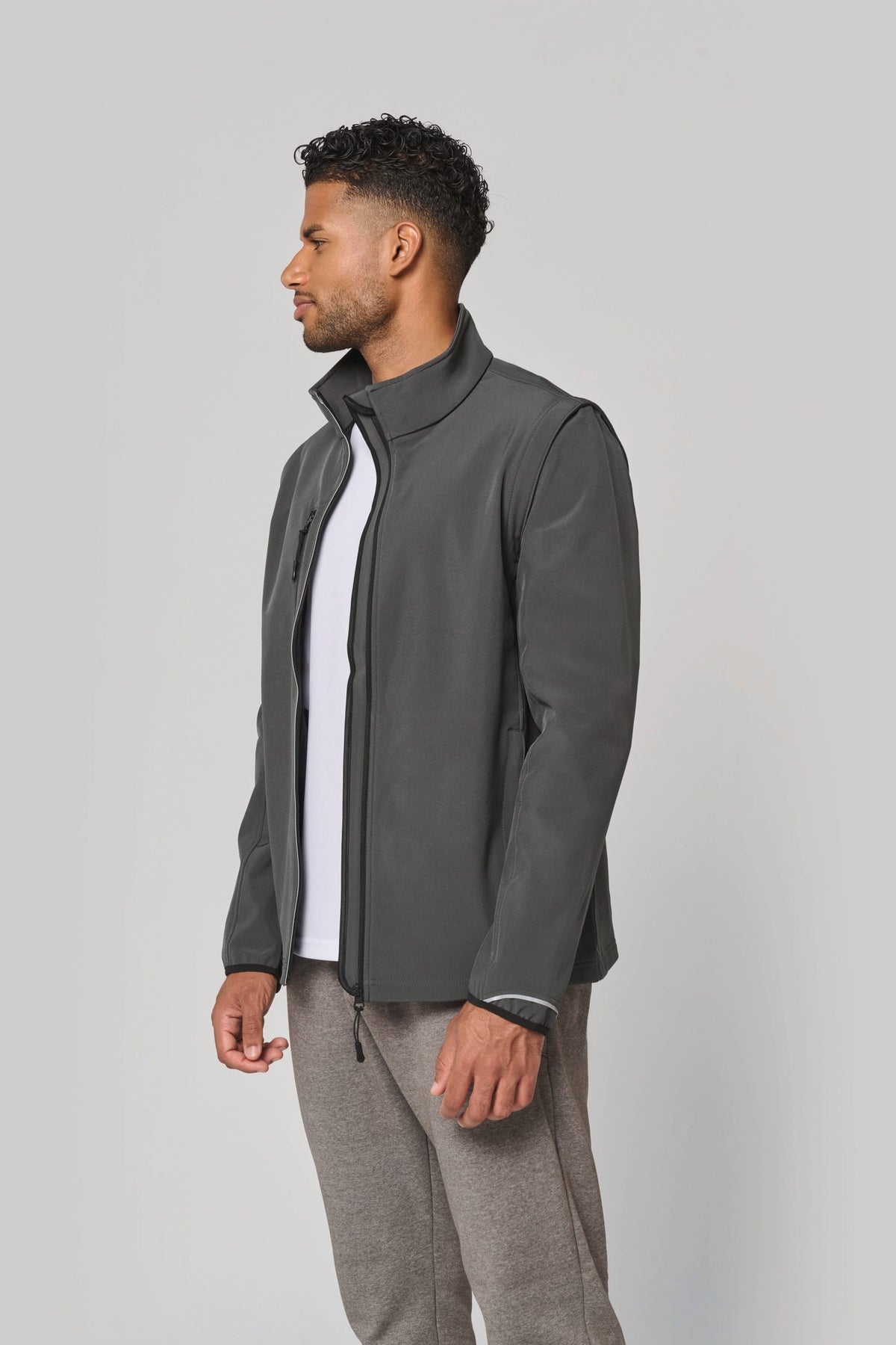 PROACT® PA323 Softshell met afritsbare mouwen