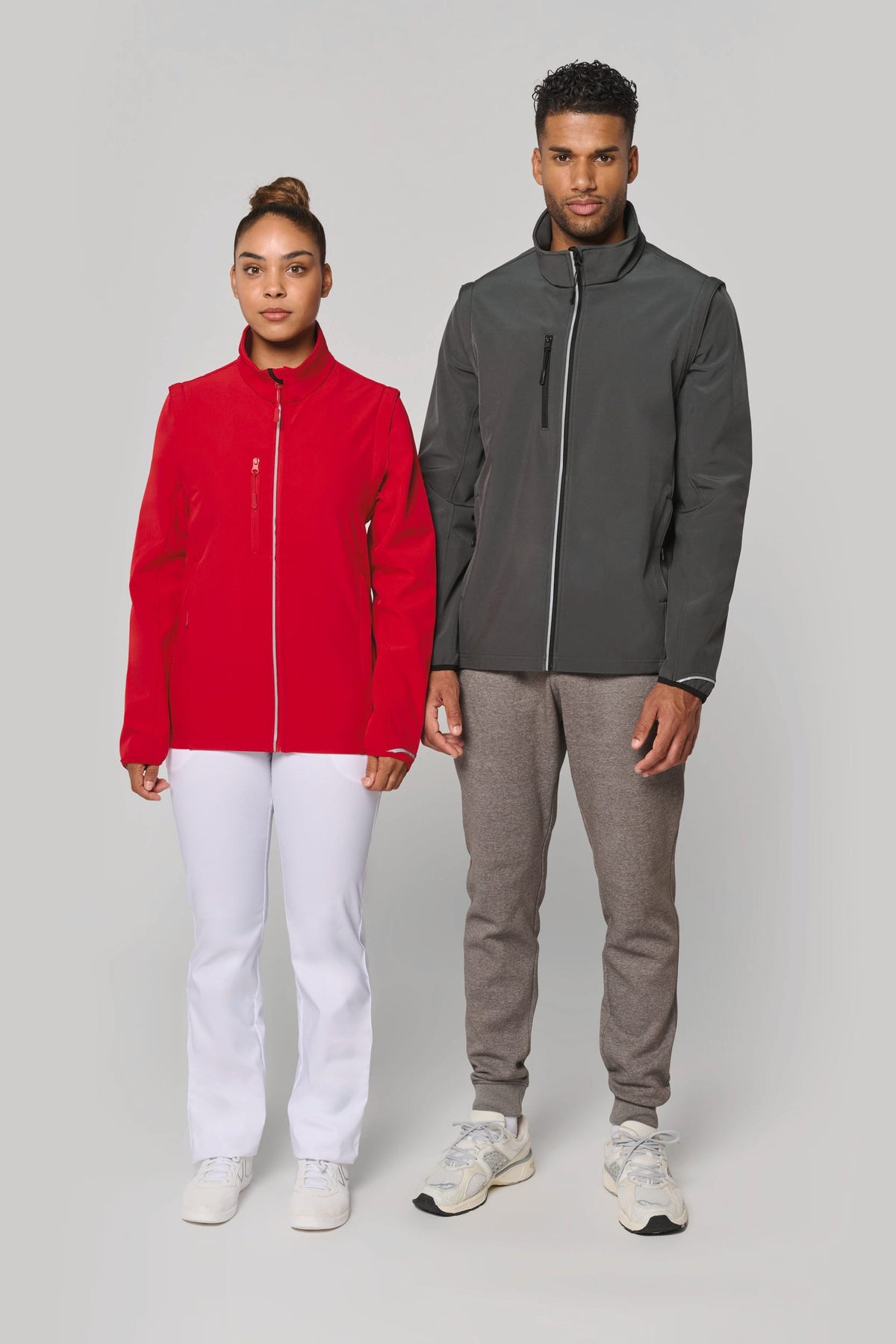PROACT® PA323 Softshell met afritsbare mouwen