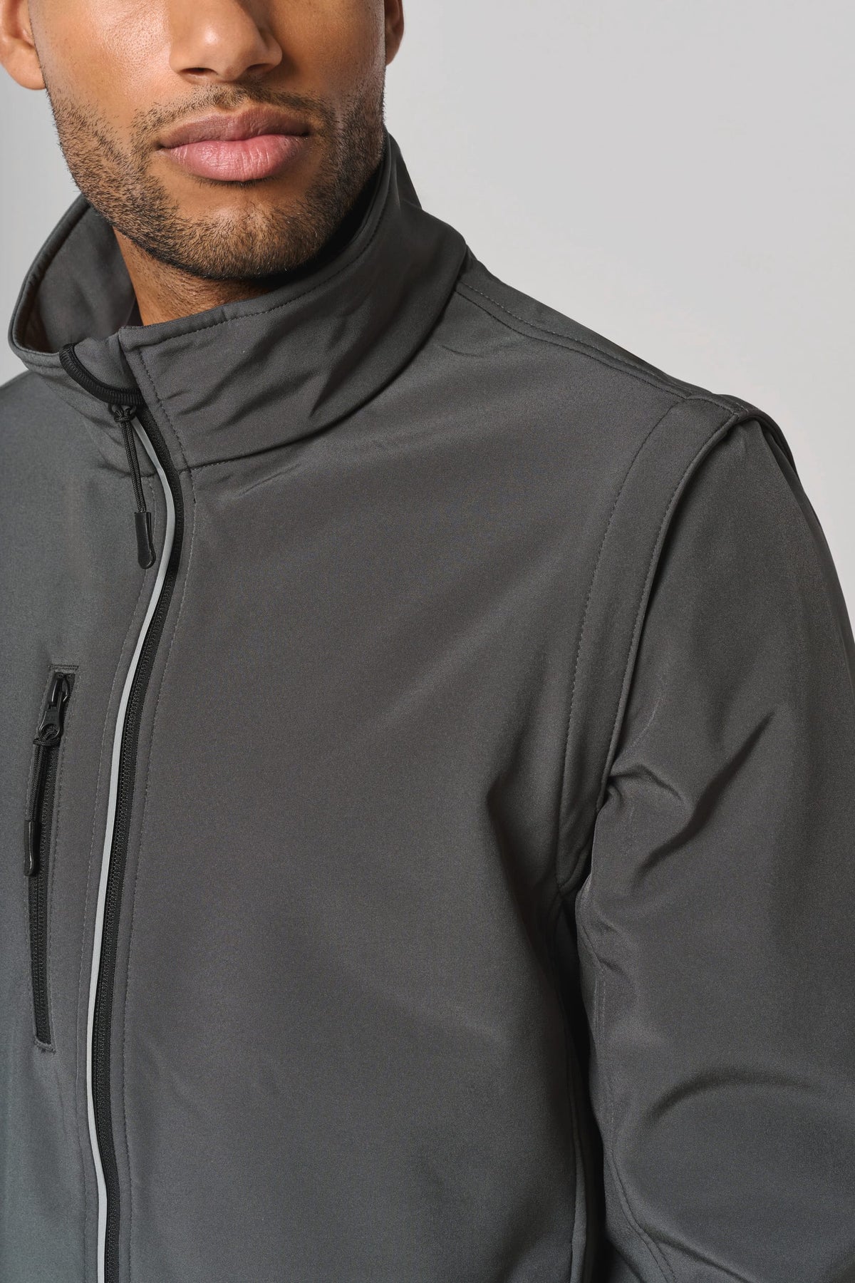 PROACT® PA323 Softshell met afritsbare mouwen