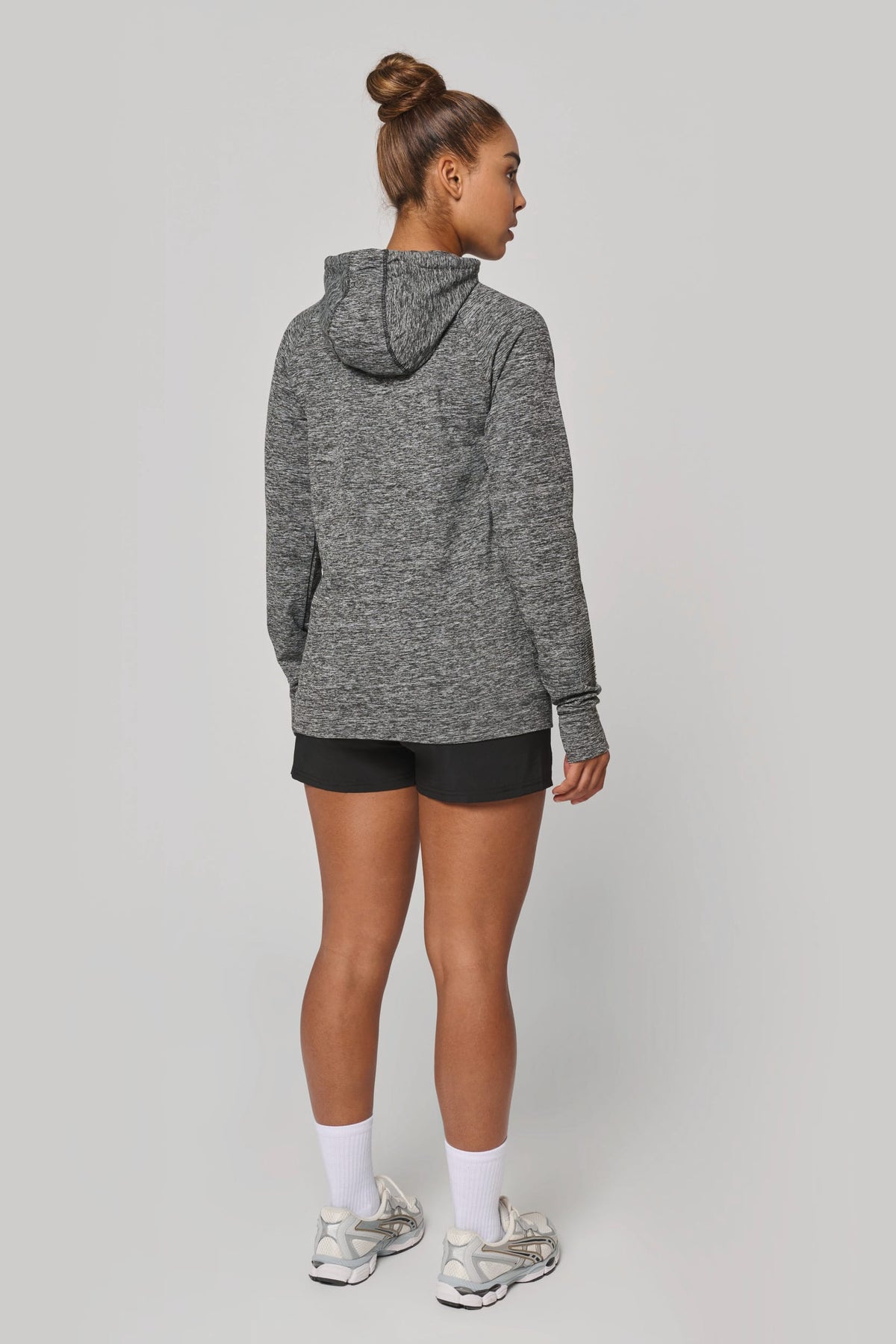 PROACT® PA360 unisex sportsweater Met Capuchon En Ritskraag