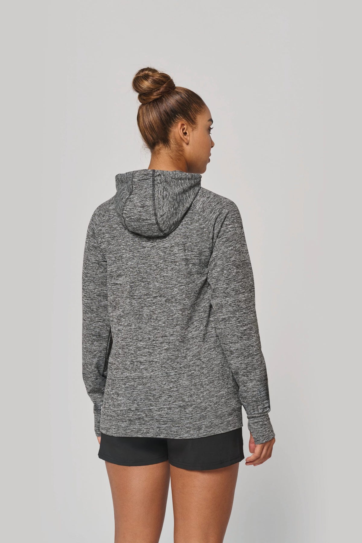 PROACT® PA360 unisex sportsweater Met Capuchon En Ritskraag