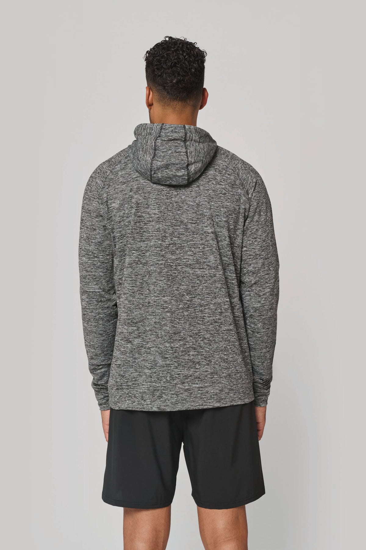 PROACT® PA360 unisex sportsweater Met Capuchon En Ritskraag