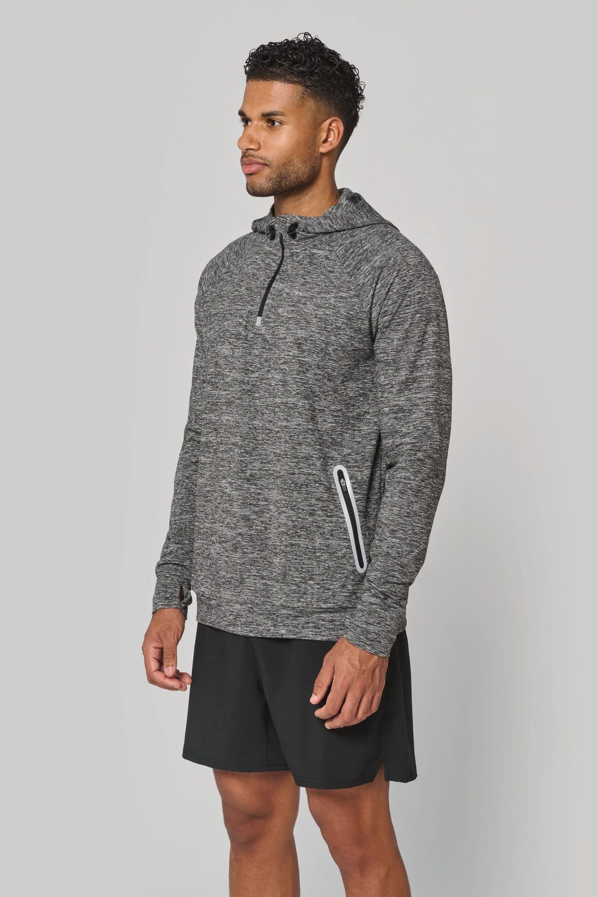 PROACT® PA360 unisex sportsweater Met Capuchon En Ritskraag