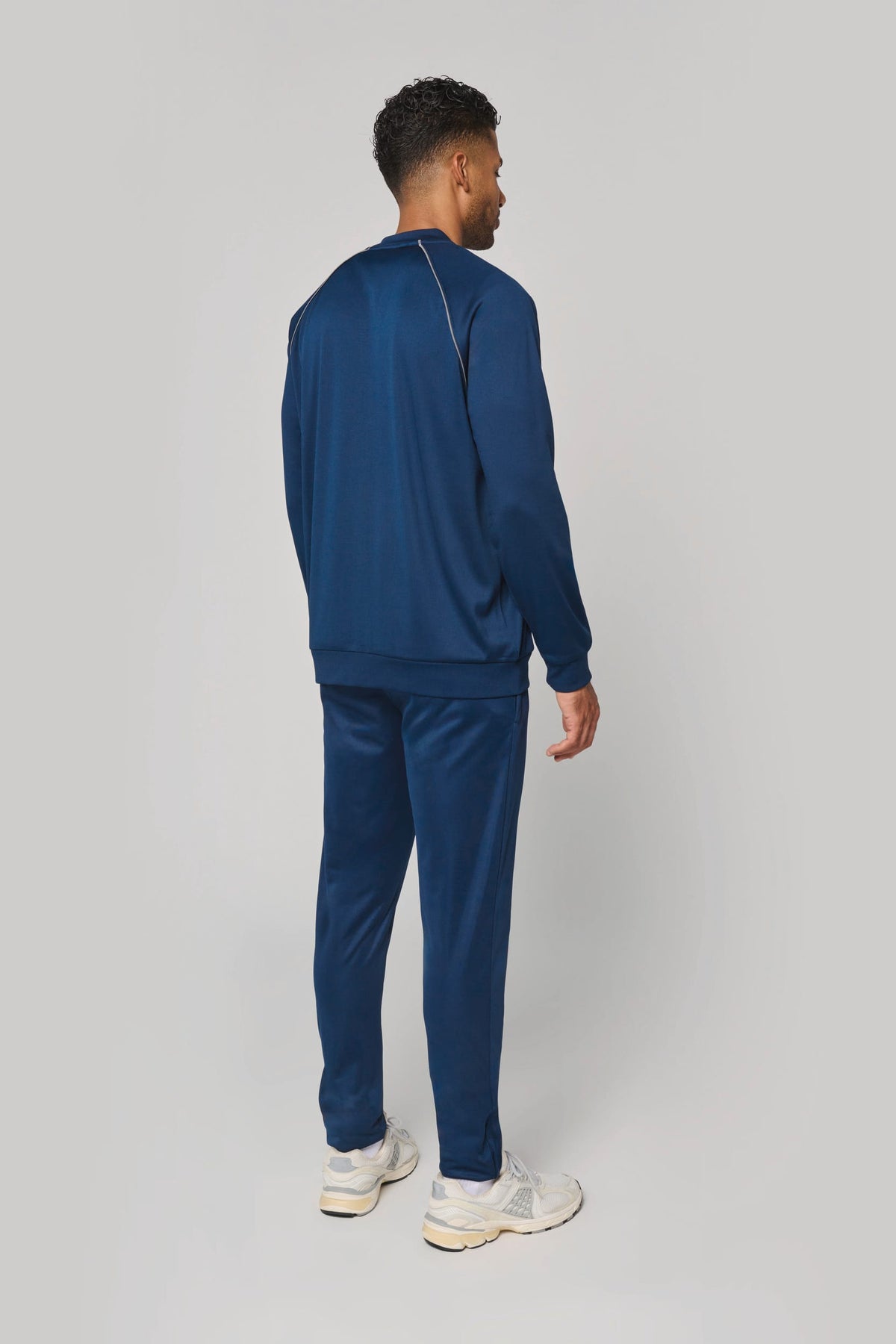 PROACT® PA384 unisex trainingsjasje met rits en biesje